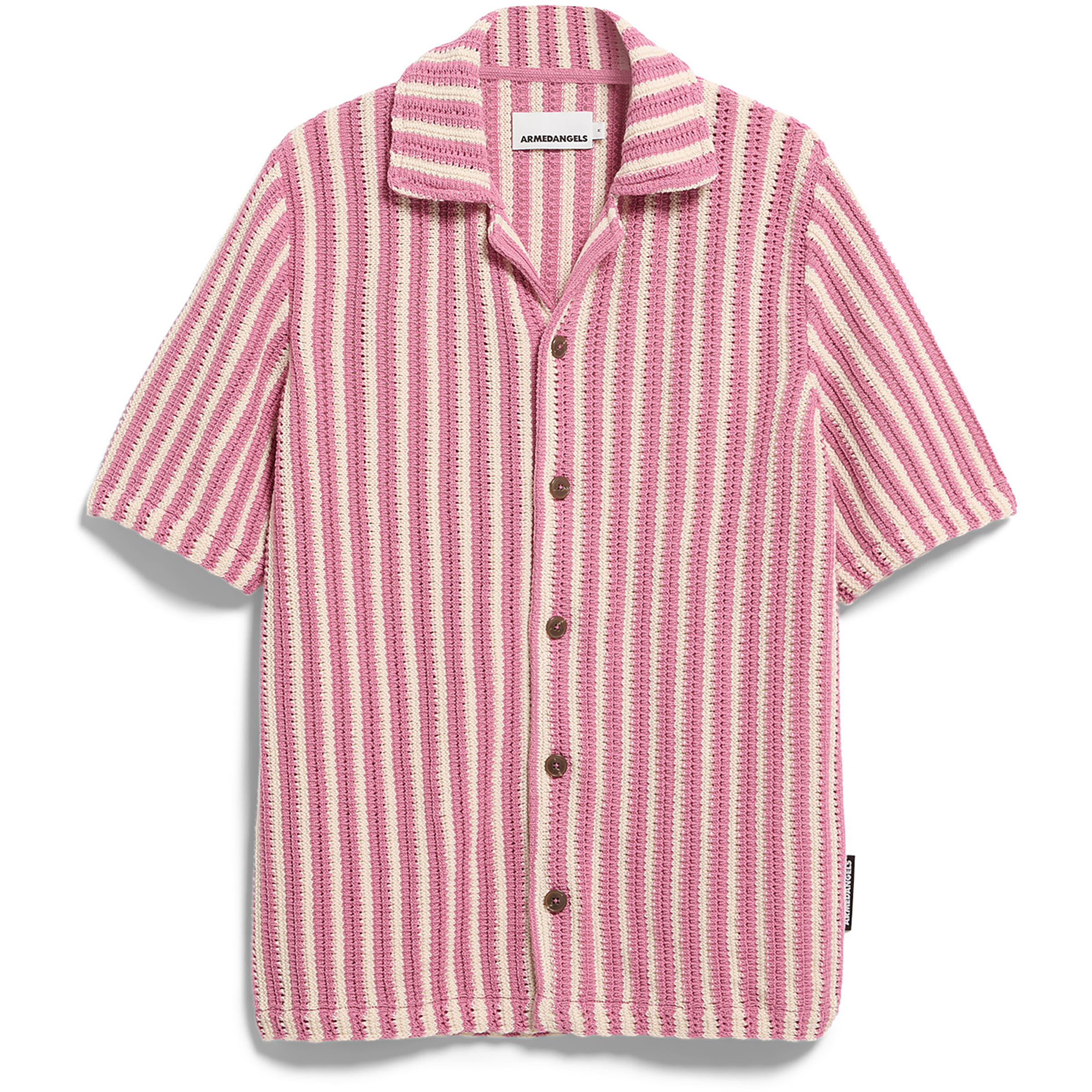 Armedangels Herren Striped Knit Hemd