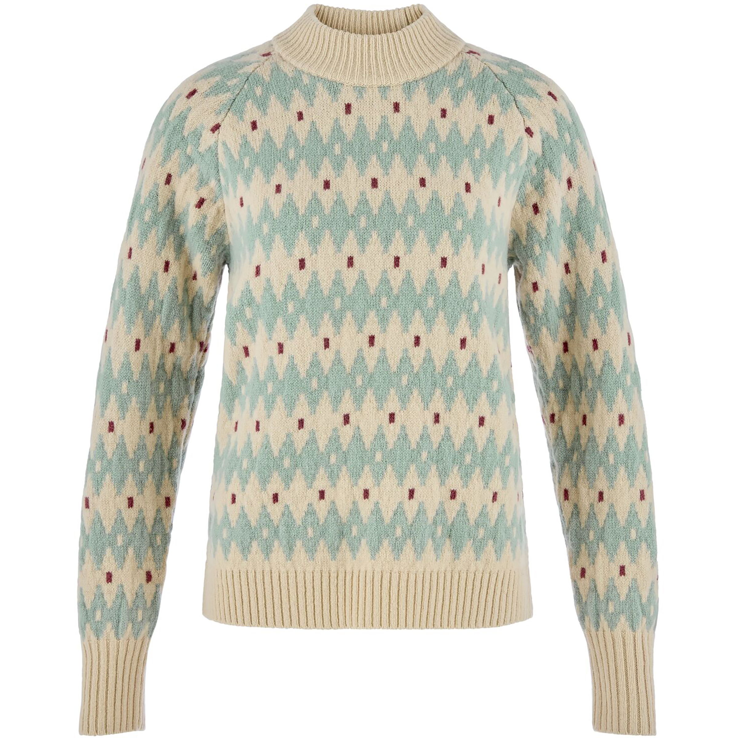 Fjällräven Damen Övik Jacquard Knit Pullover