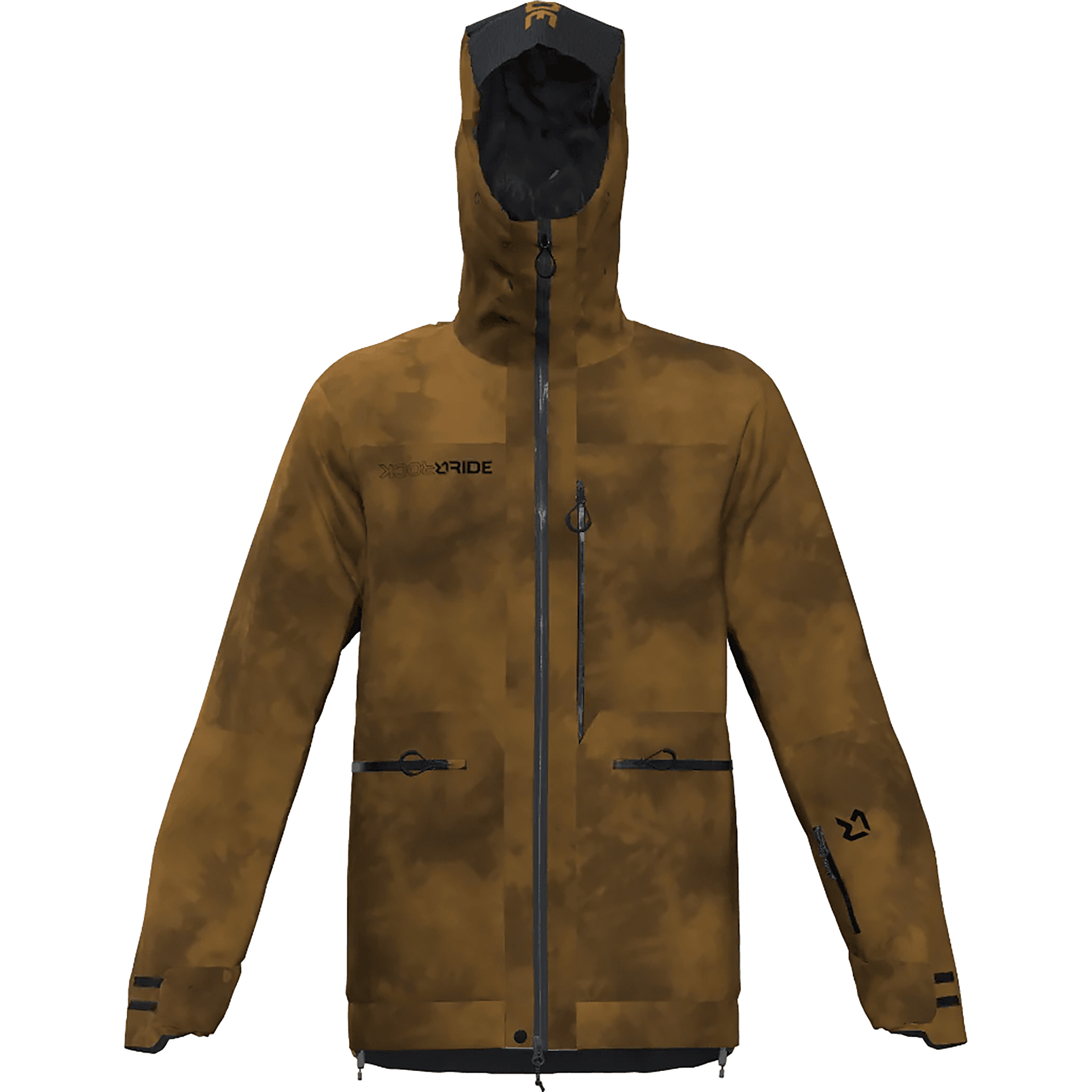 Rock Experience Herren Silverstar Tie Dye Padded Jacke