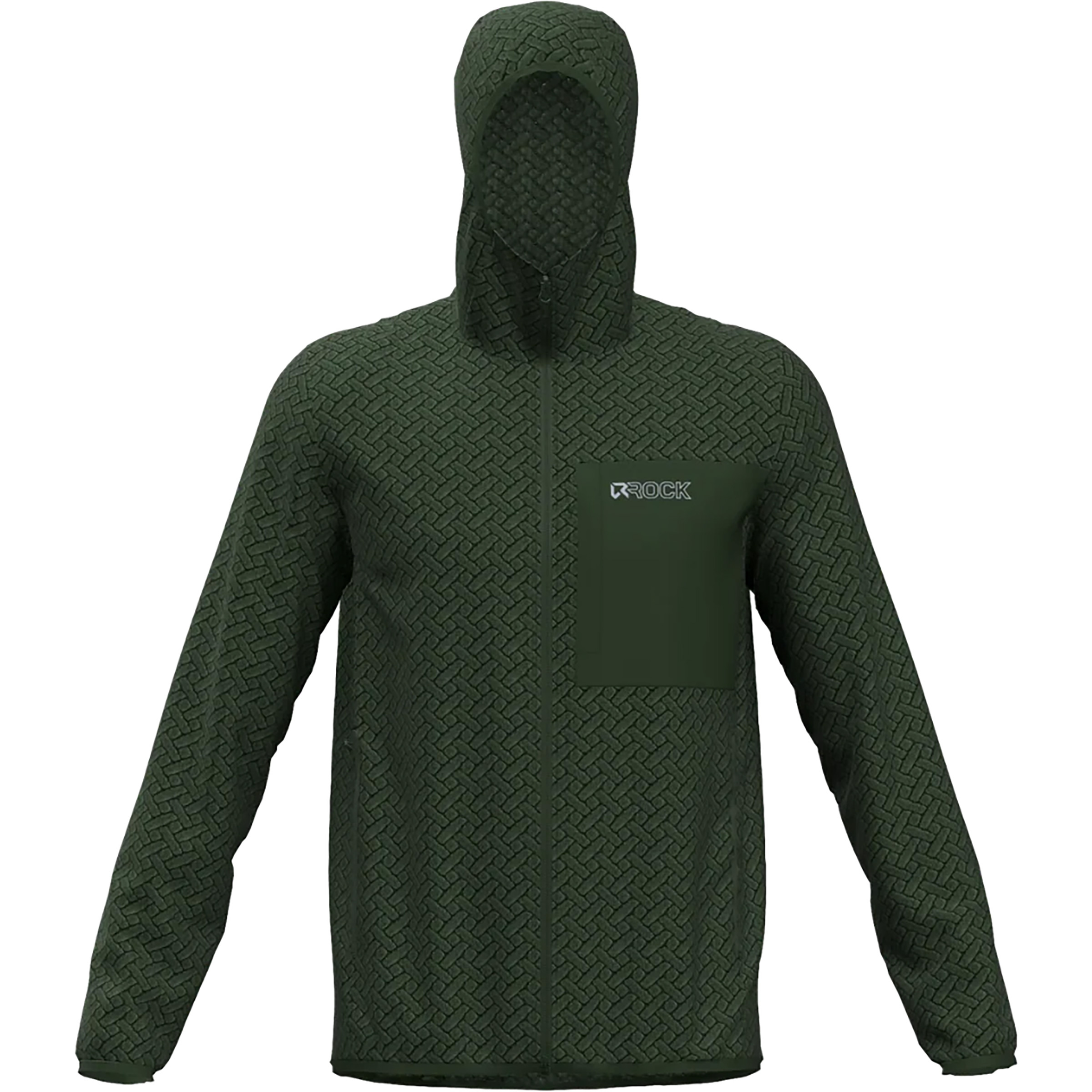 Rock Experience Herren Night Crest Hoodie Fleece Jacke