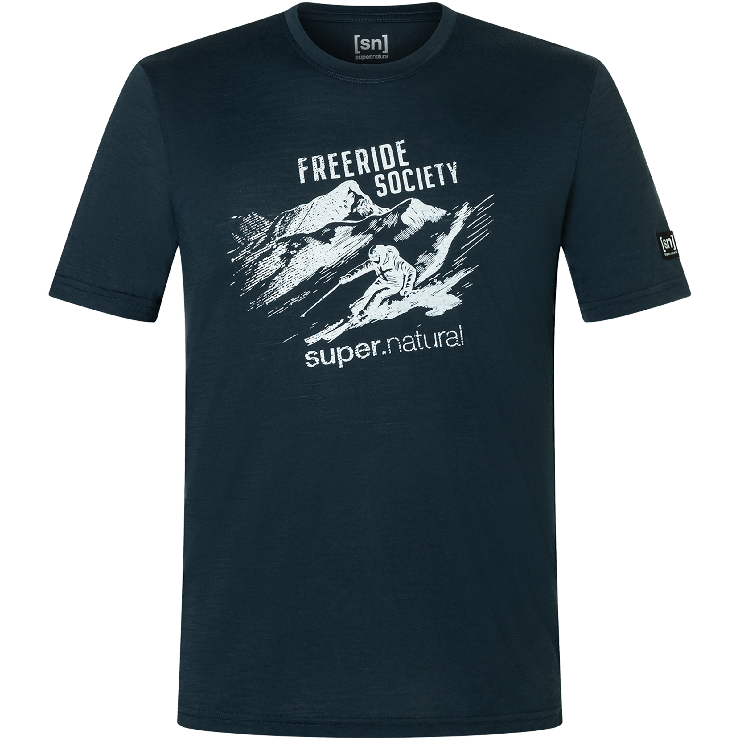 Super.Natural Herren Freeride Society T-Shirt