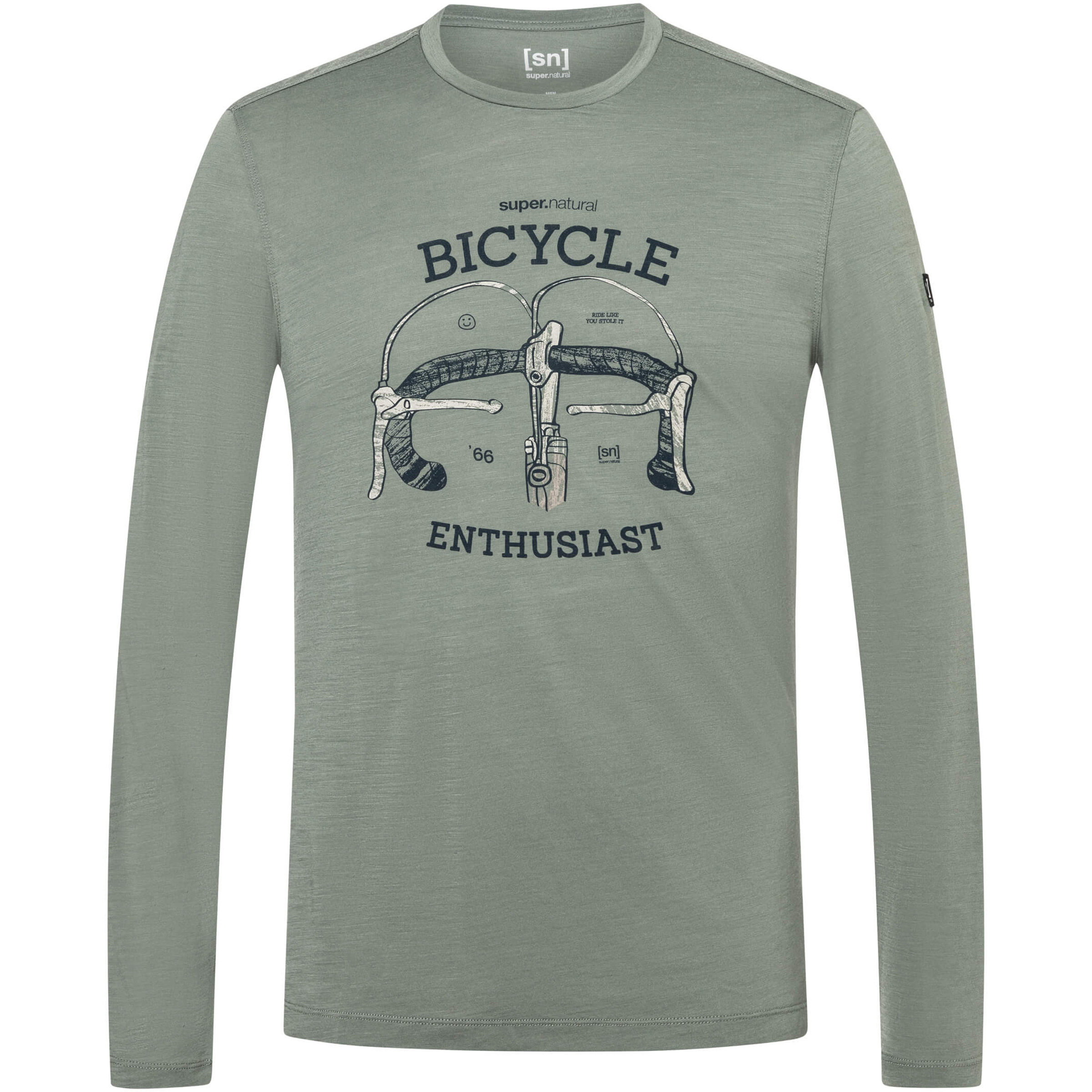 Super.Natural Herren Bike Enthusiast Longsleeve