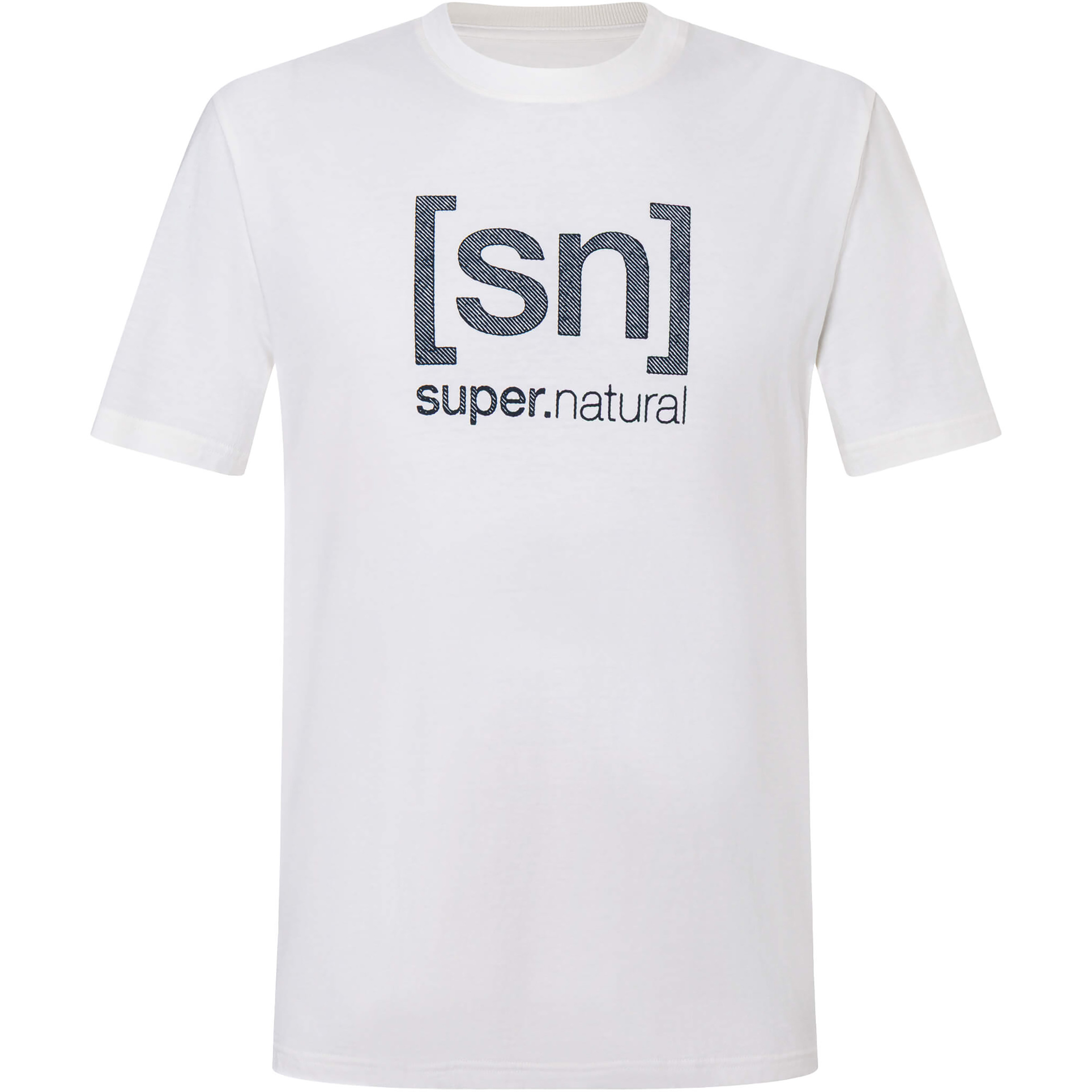 Super.Natural Herren Denim Logo C T-Shirt