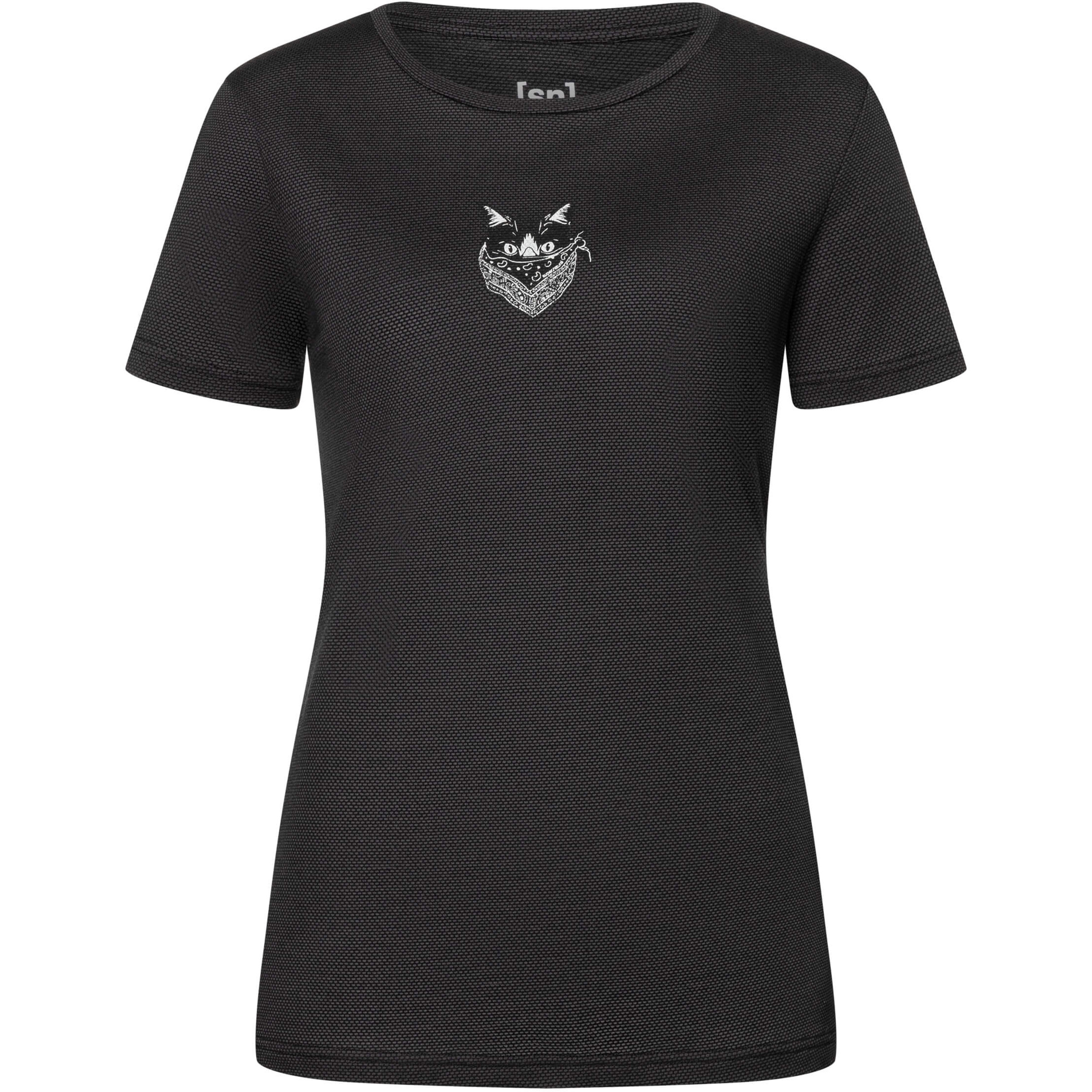 Super.Natural Damen Bandito Cat Mesh T-Shirt
