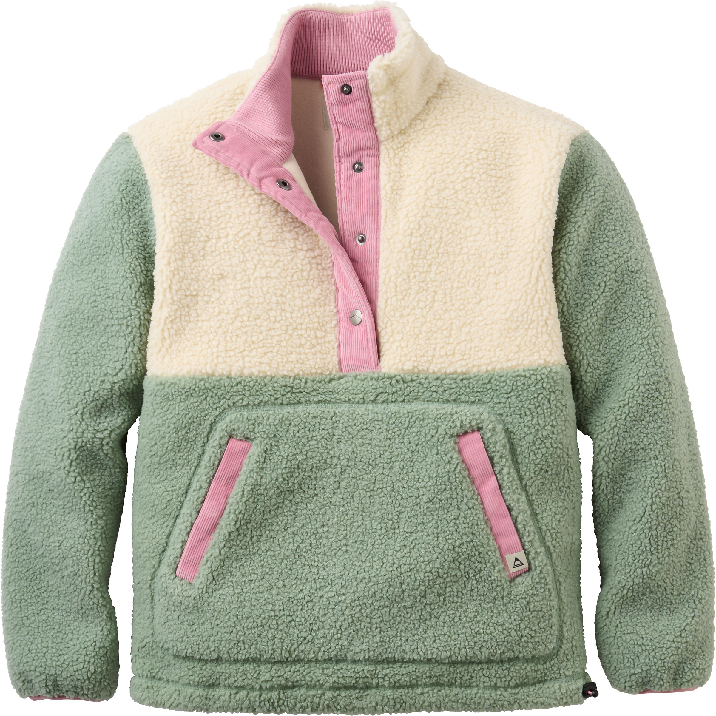 Passenger Damen Clover Sherpa Fleece Pullover