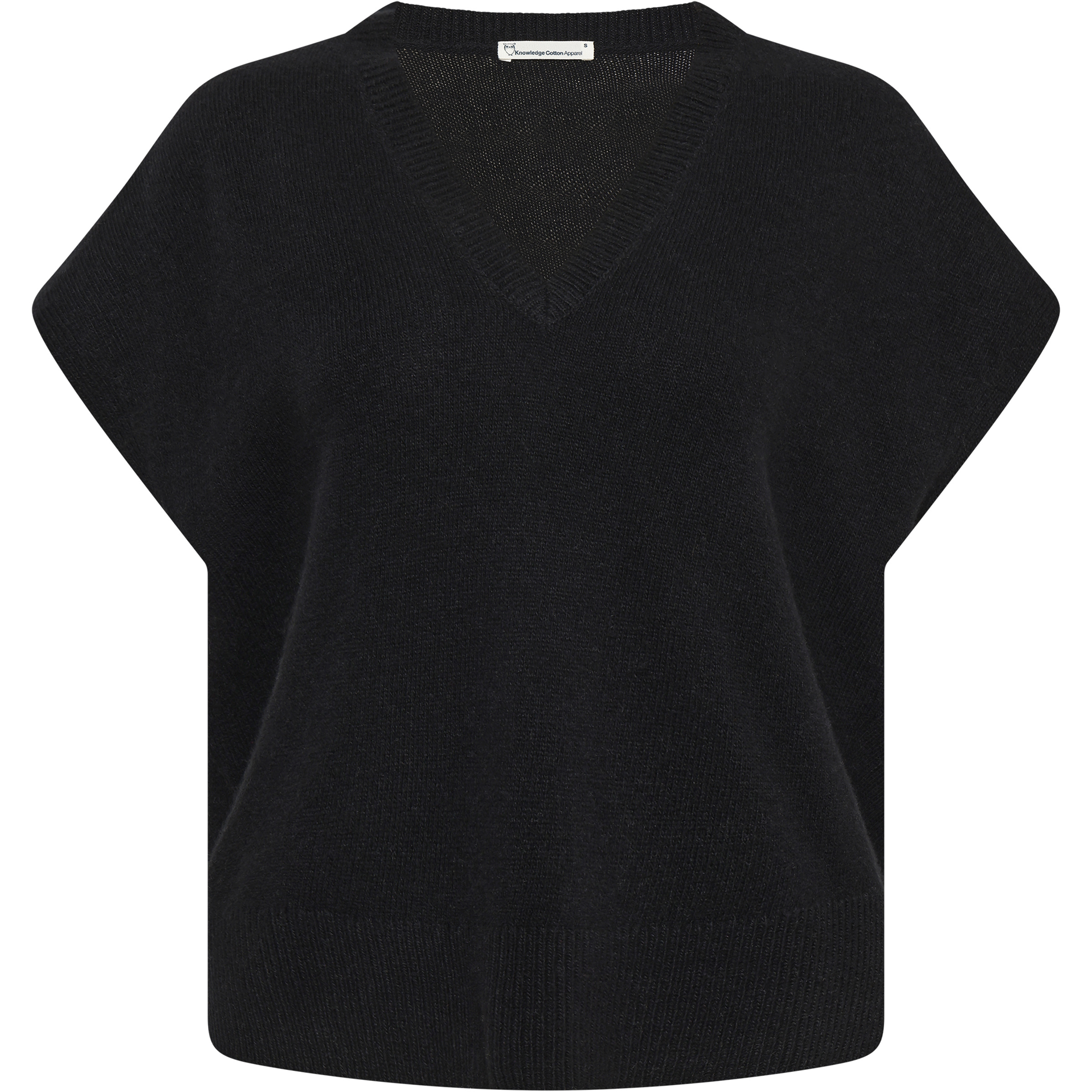 KnowledgeCotton Apparel Damen Lambswool Knit Vest Pullover