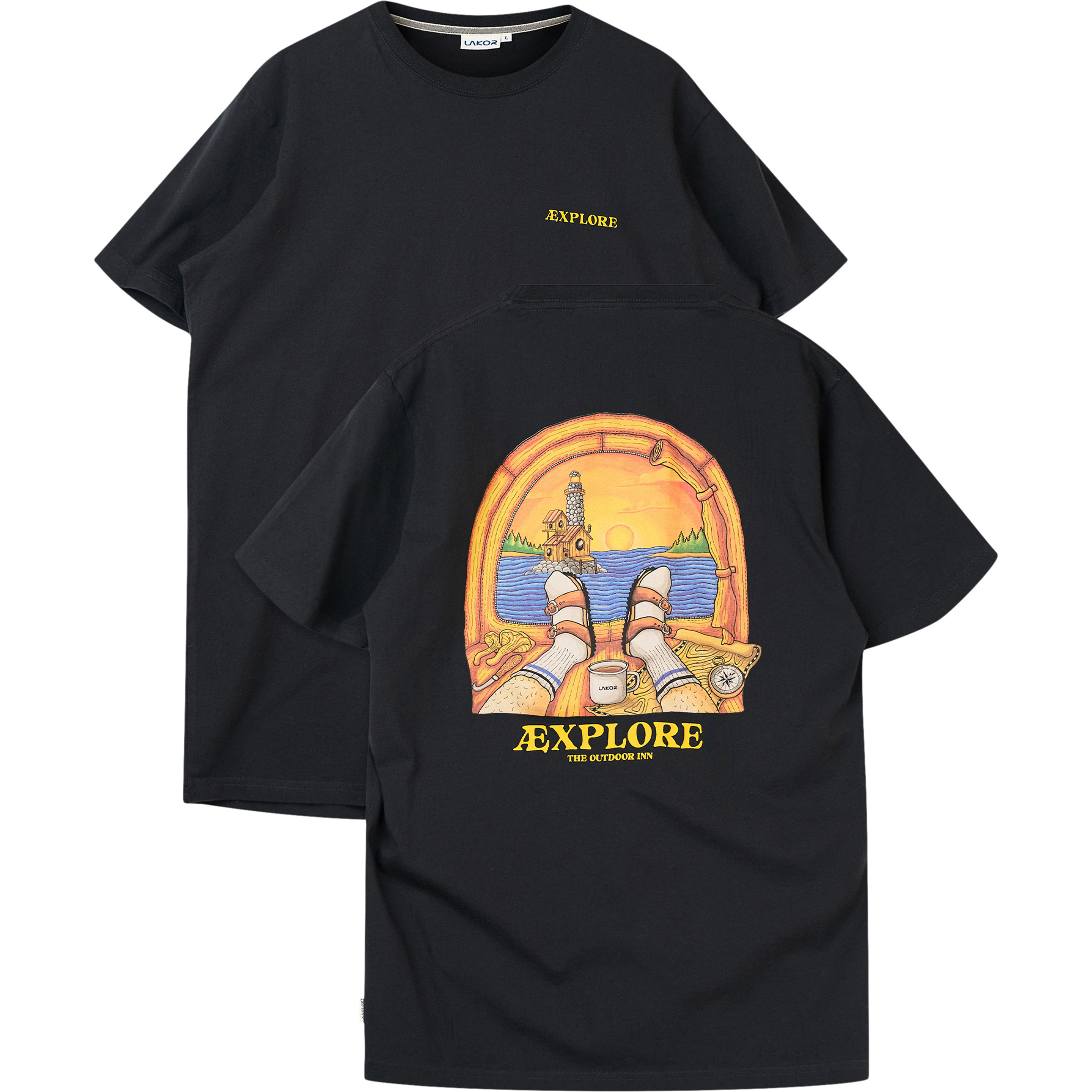 Lakor Herren Room with a View T-Shirt
