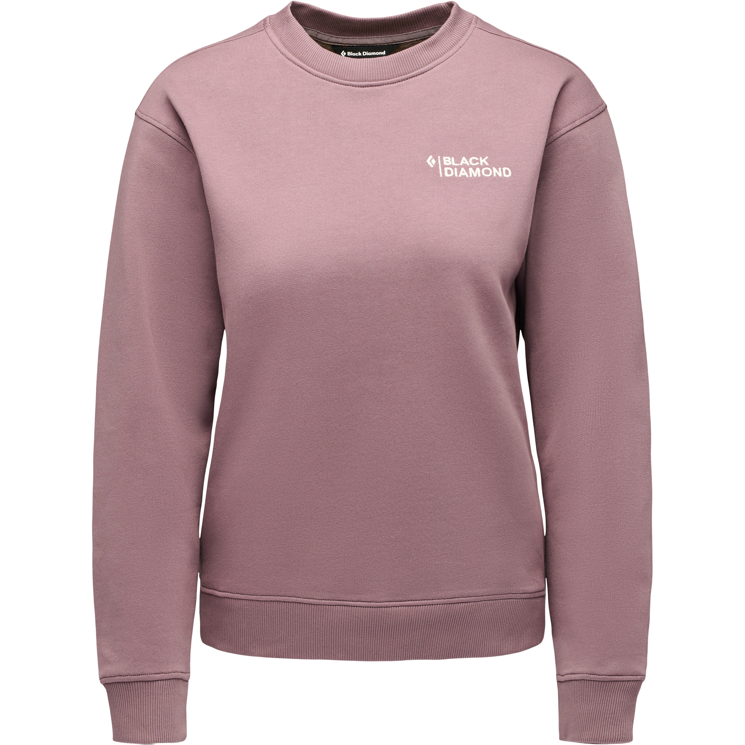Black Diamond Damen Mini Stacked Crewneck Pullover