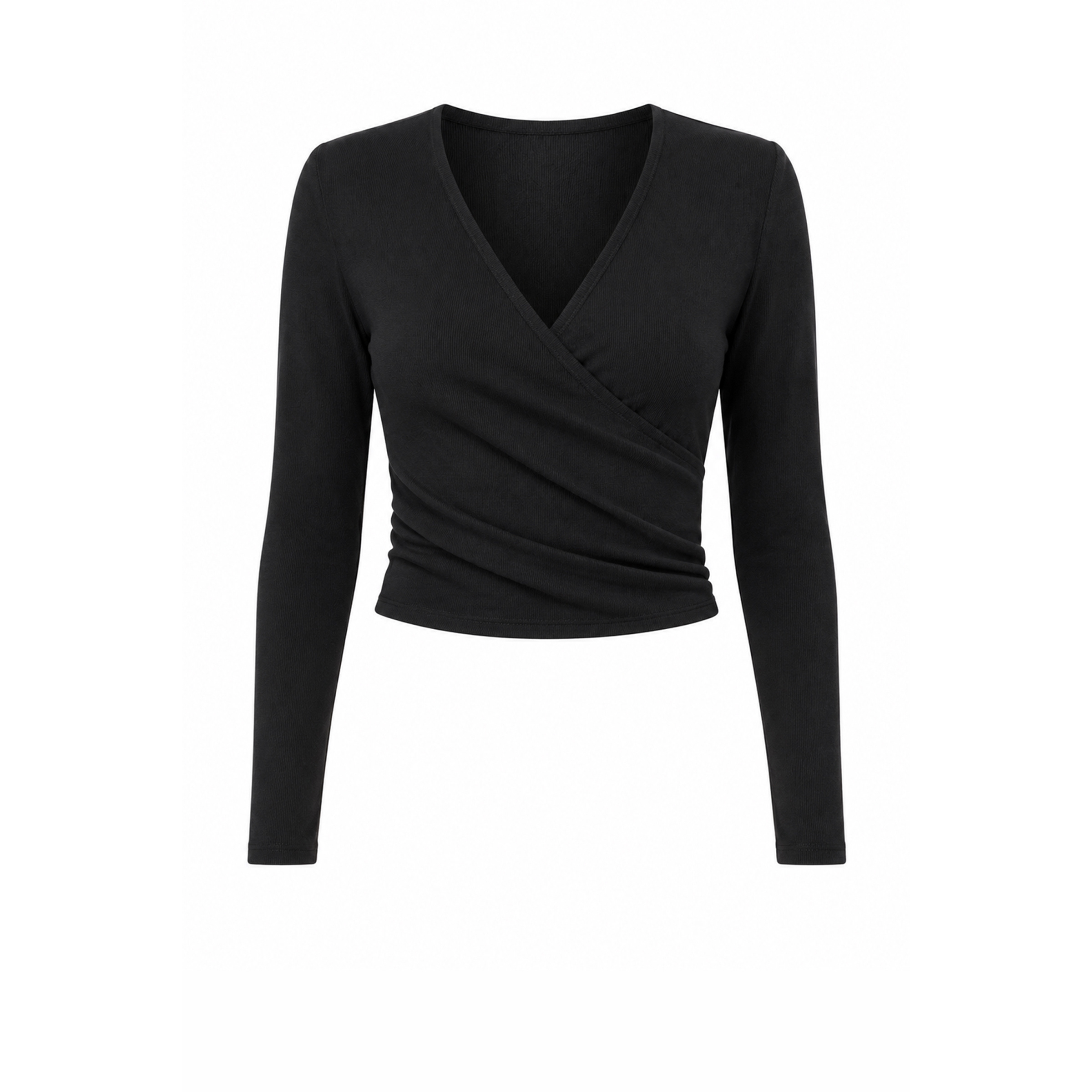 Mandala Damen Ballett Wrap Longsleeve