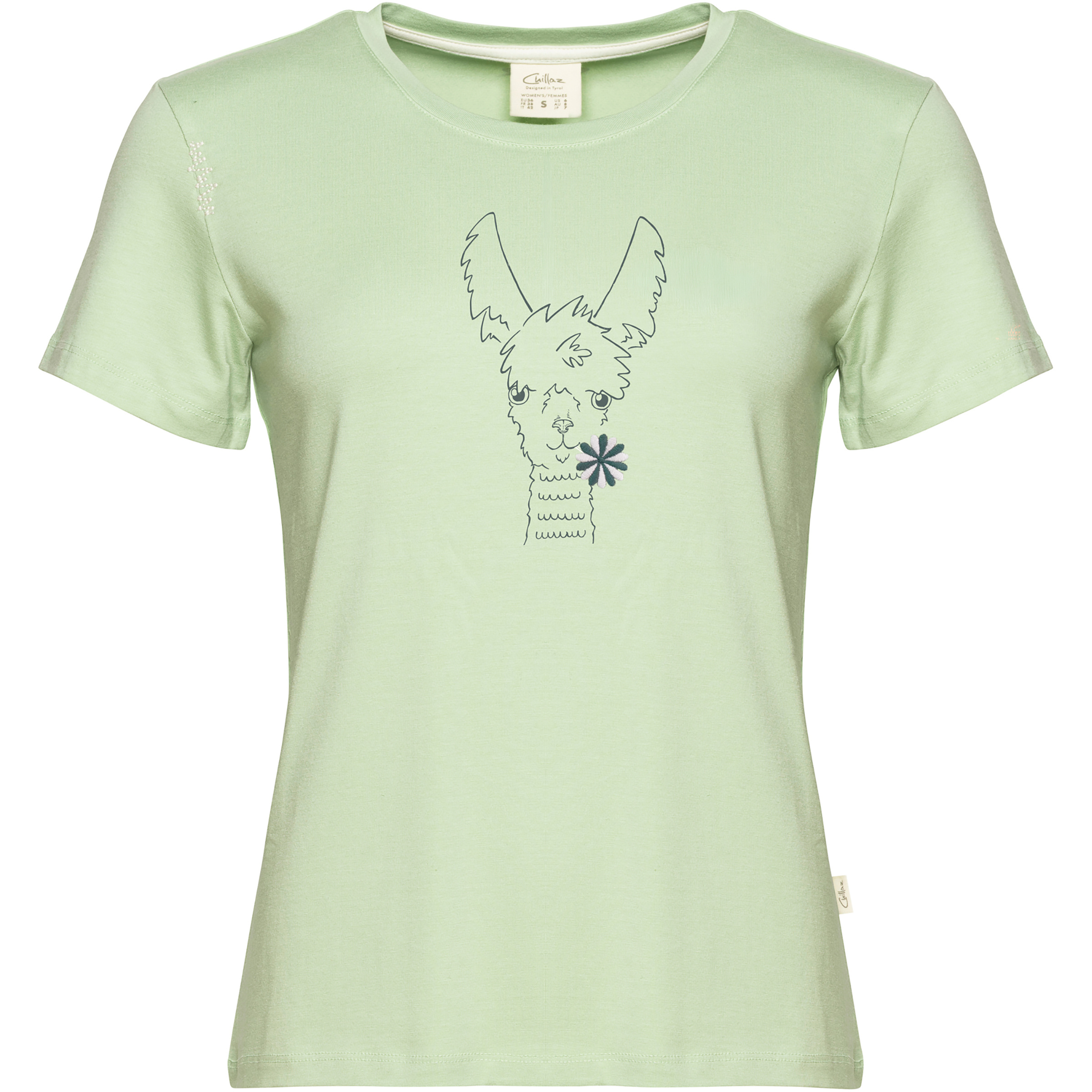 Chillaz Damen Bergzeit Valencia Happy Alpaca T-Shirt