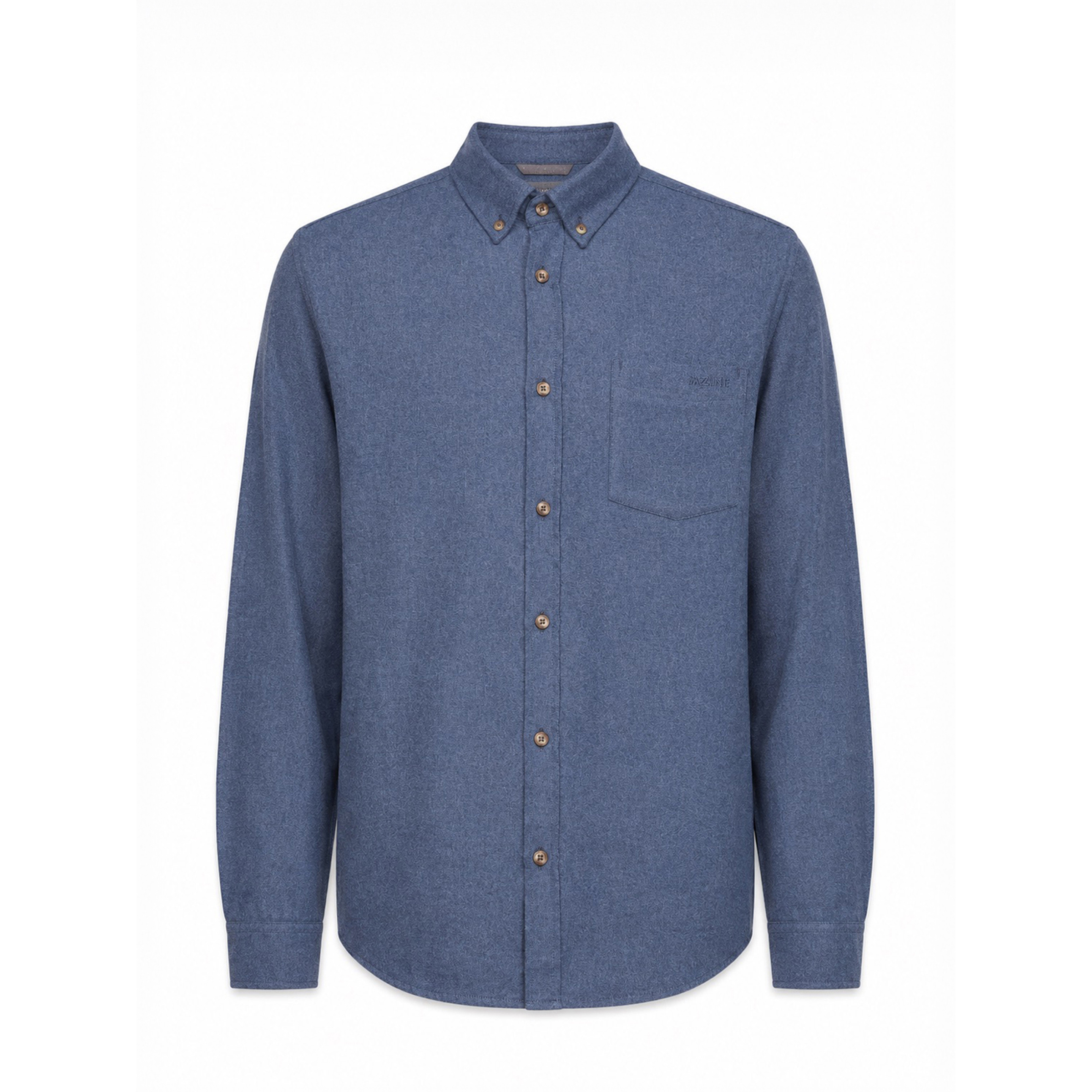 Mazine Herren Melange Flannel Hemd