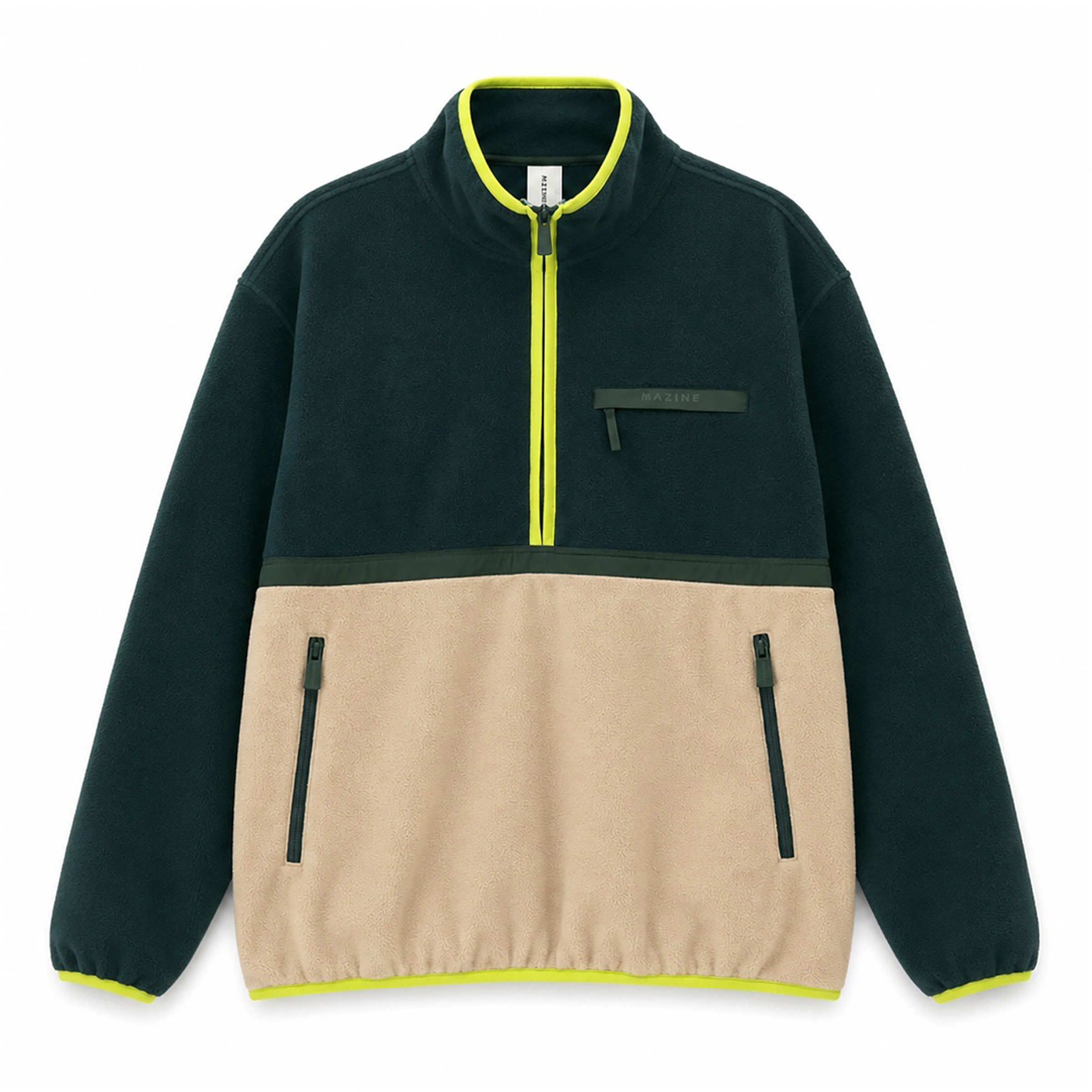 Mazine Herren Color Block Half-Zip Pullover