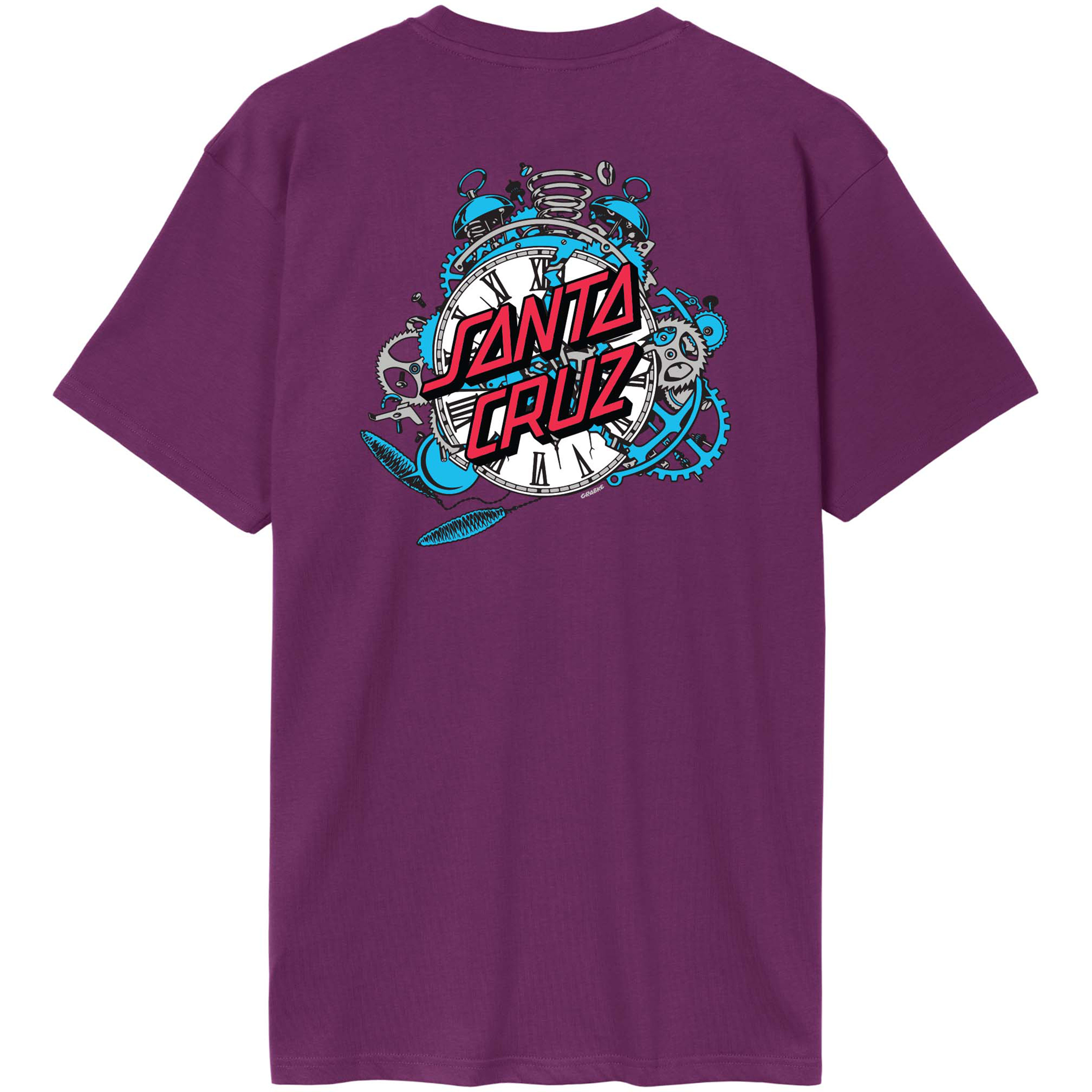 Santa Cruz Herren Grabke Exploding Dot T-Shirt