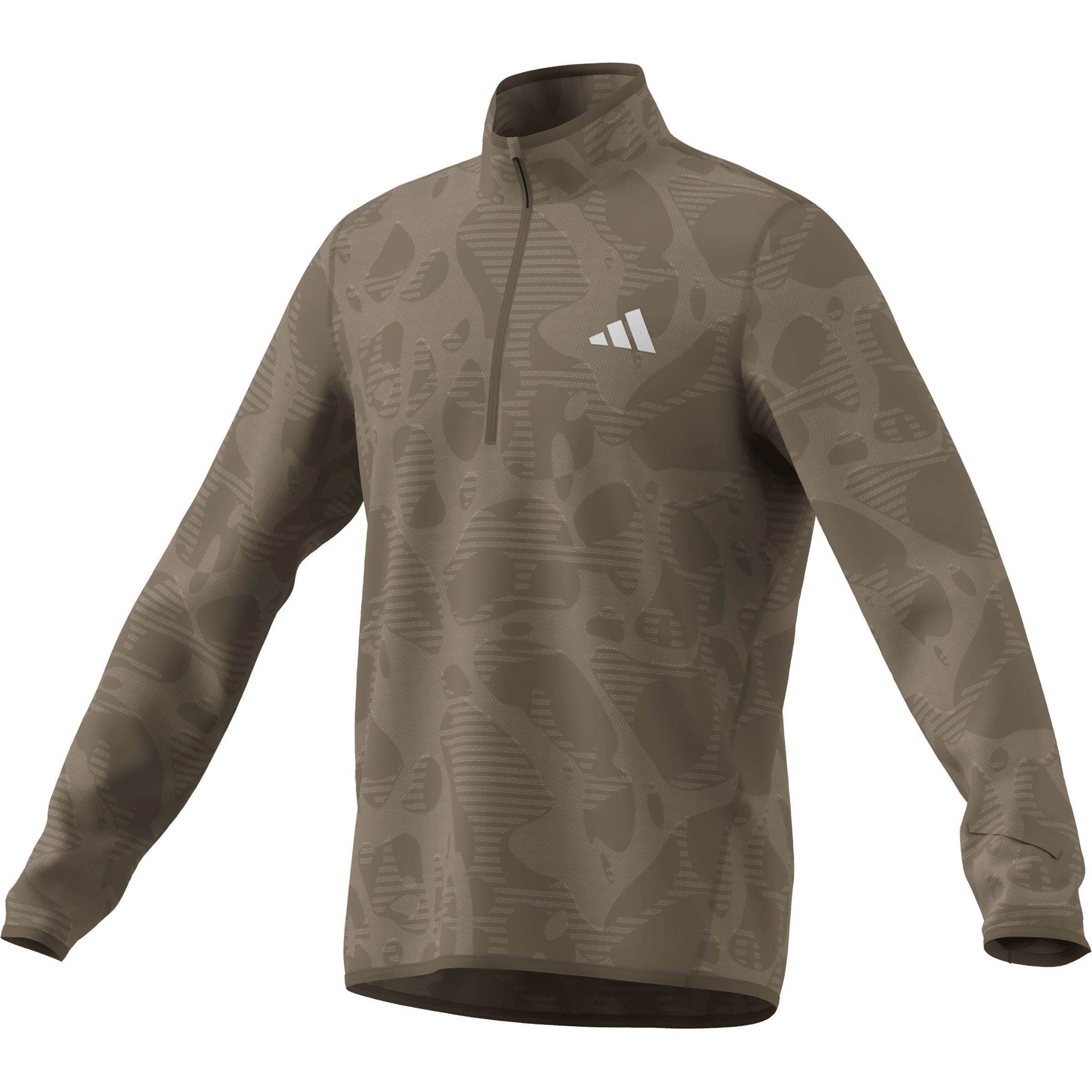 adidas Herren Adi365 Climawarm Half Zip Longsleeve