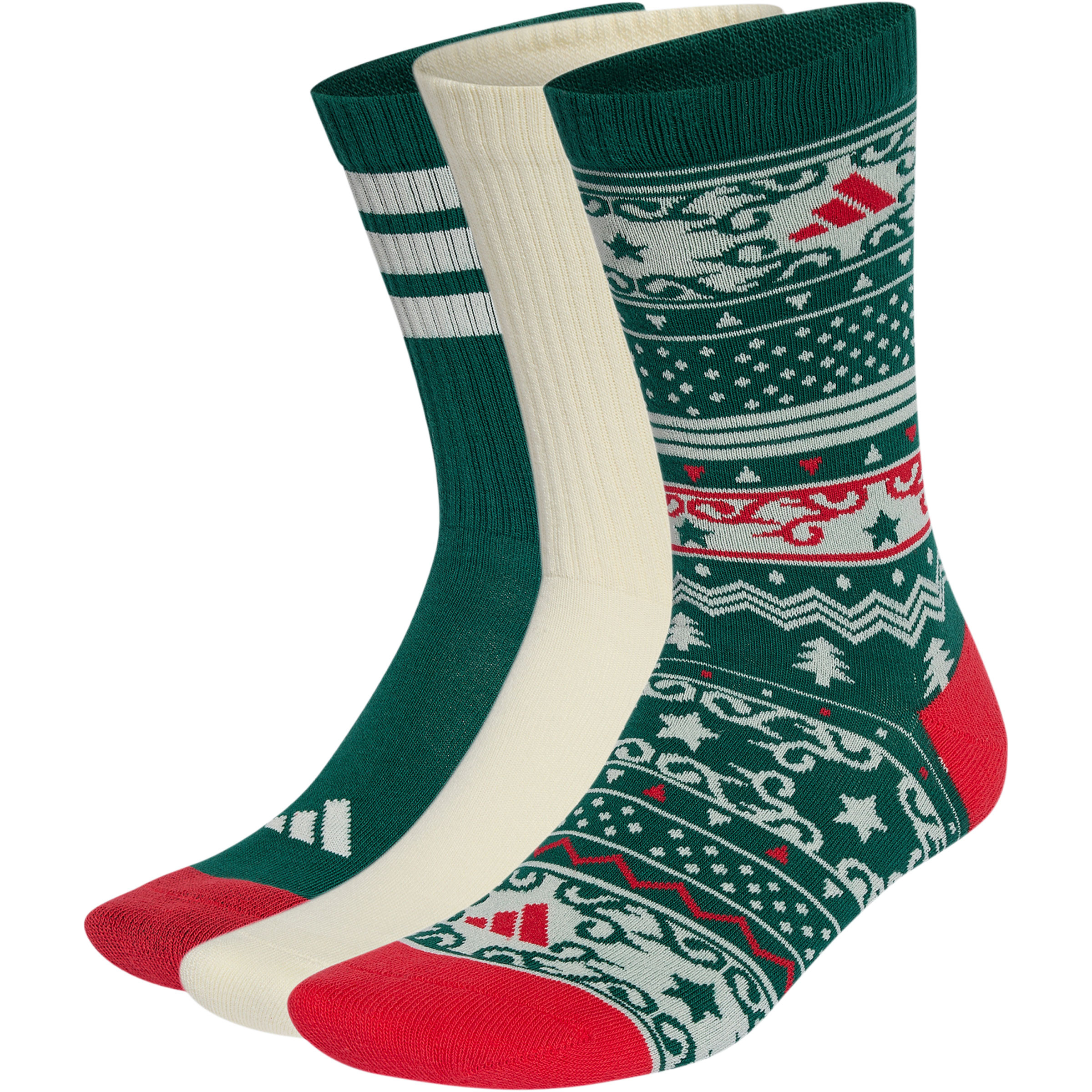 adidas Christmas Graphic 3er Pack Socken