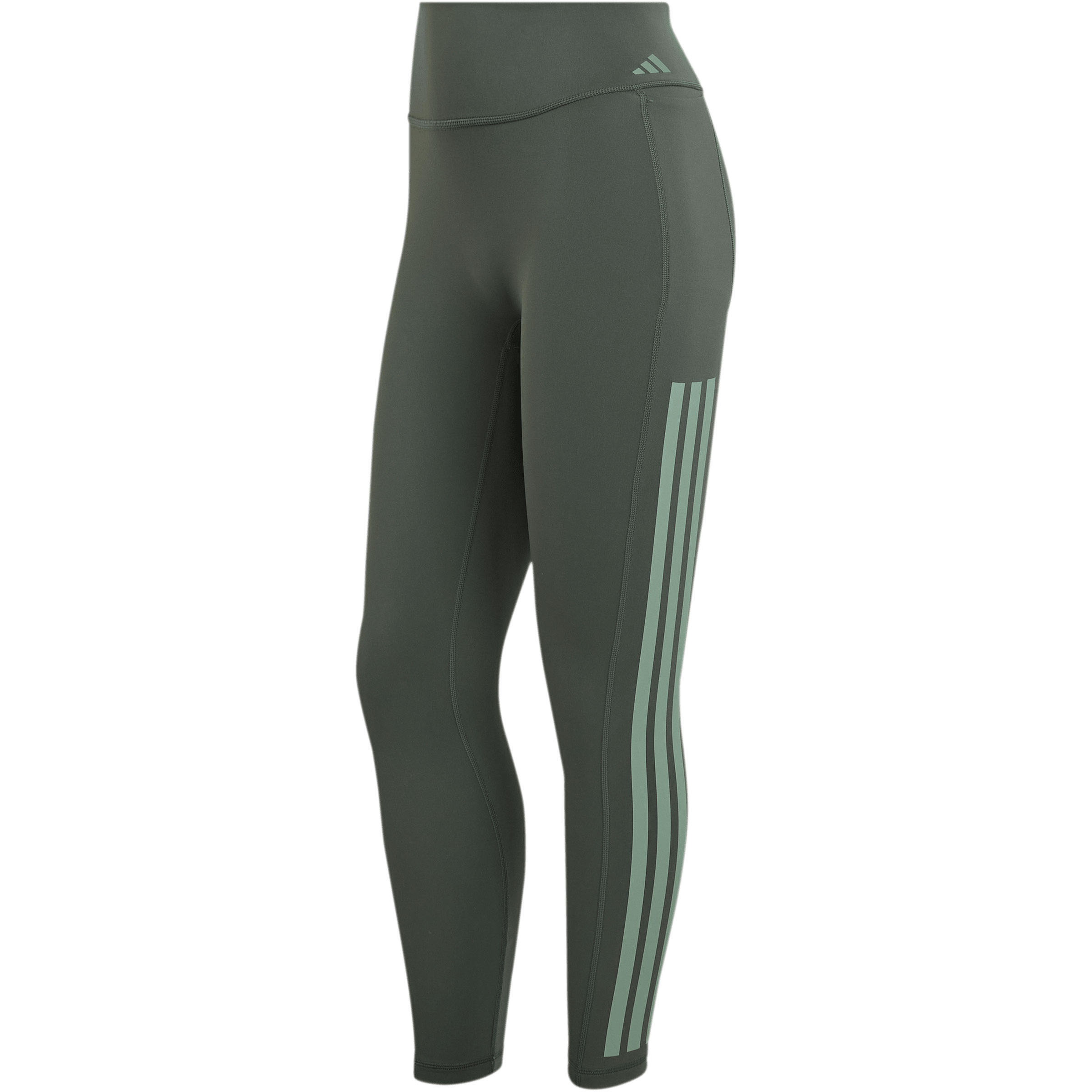 adidas Damen Optime Workout 3-Stripes 7/8 Tights