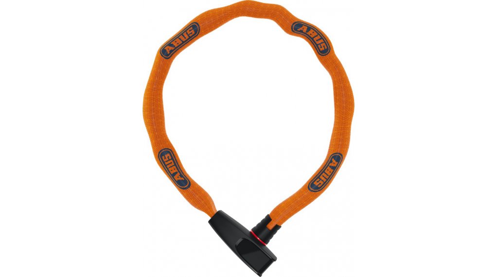 Abus 6806K Catena Neon Kettenschloss 85cm - Orange, Schwarz