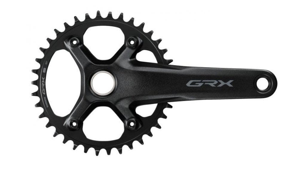 Shimano GRX FC-RX610-1 Kurbelgarnitur 1x12-fach 170mm 40 Zähne (BULK)