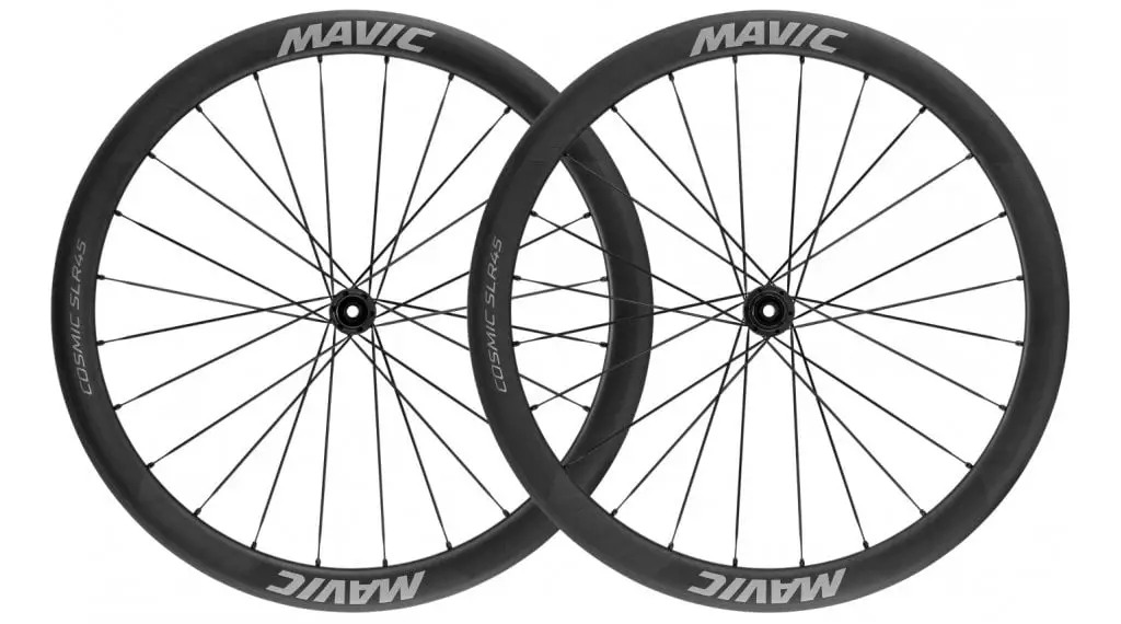 Mavic Cosmic SLR 45 Disc 28" Laufradsatz Shimano-HG silver