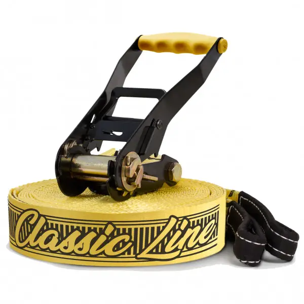 Gibbon Slacklines - Classicline XL Treewear Set Gr 25 m gelb