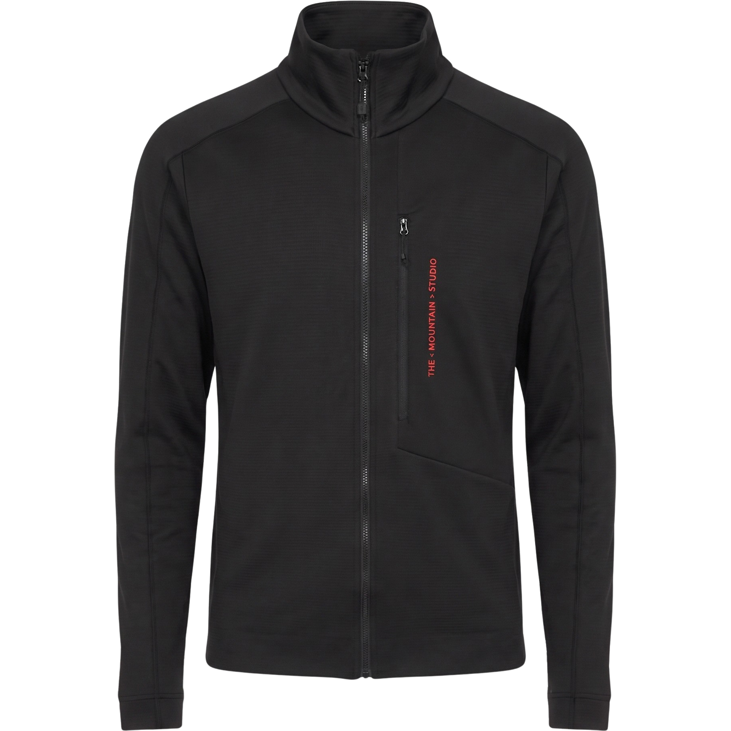The Mountain Studio Herren Tecno Grid Fleece Jacke