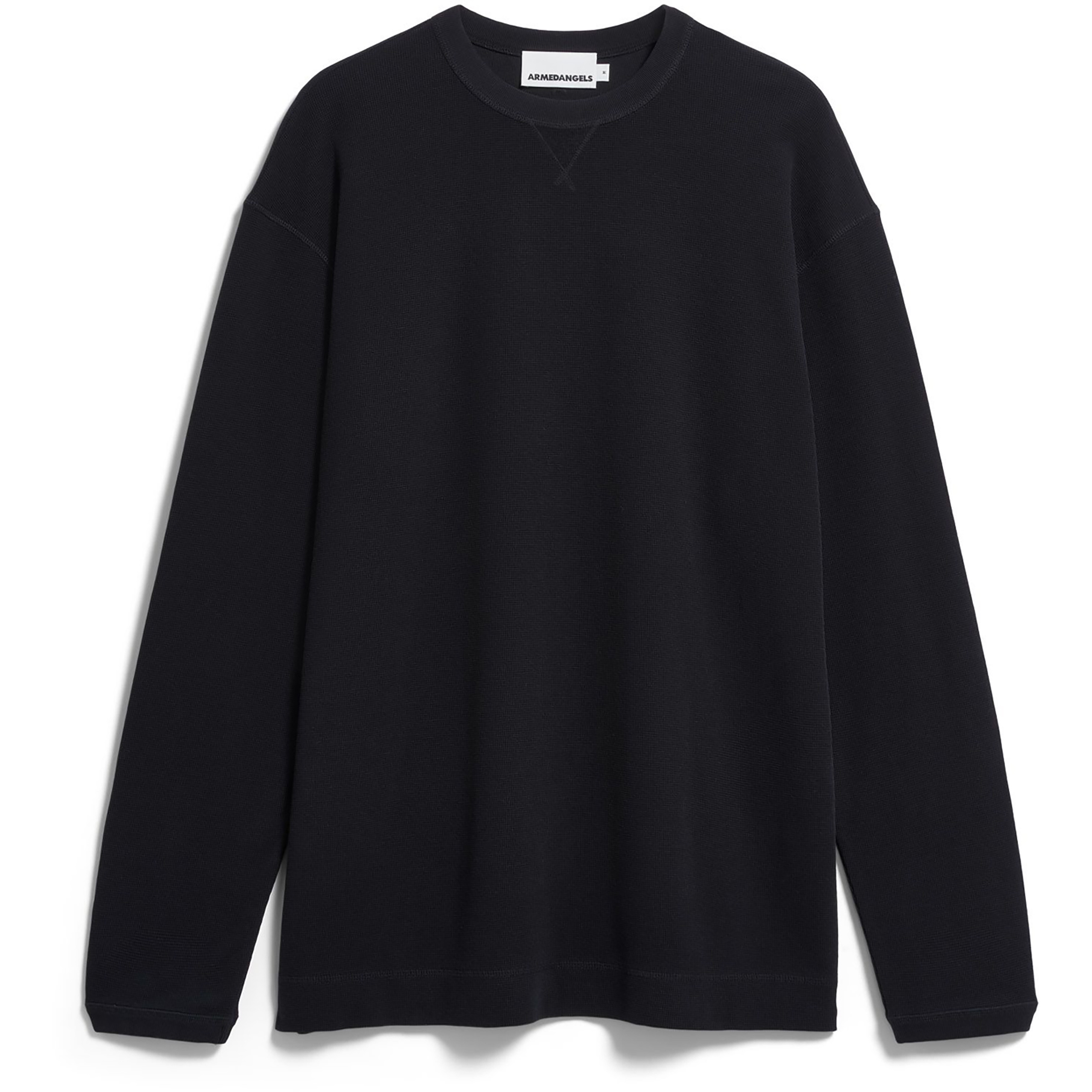 Armedangels Herren Maarkos Waffle Longsleeve