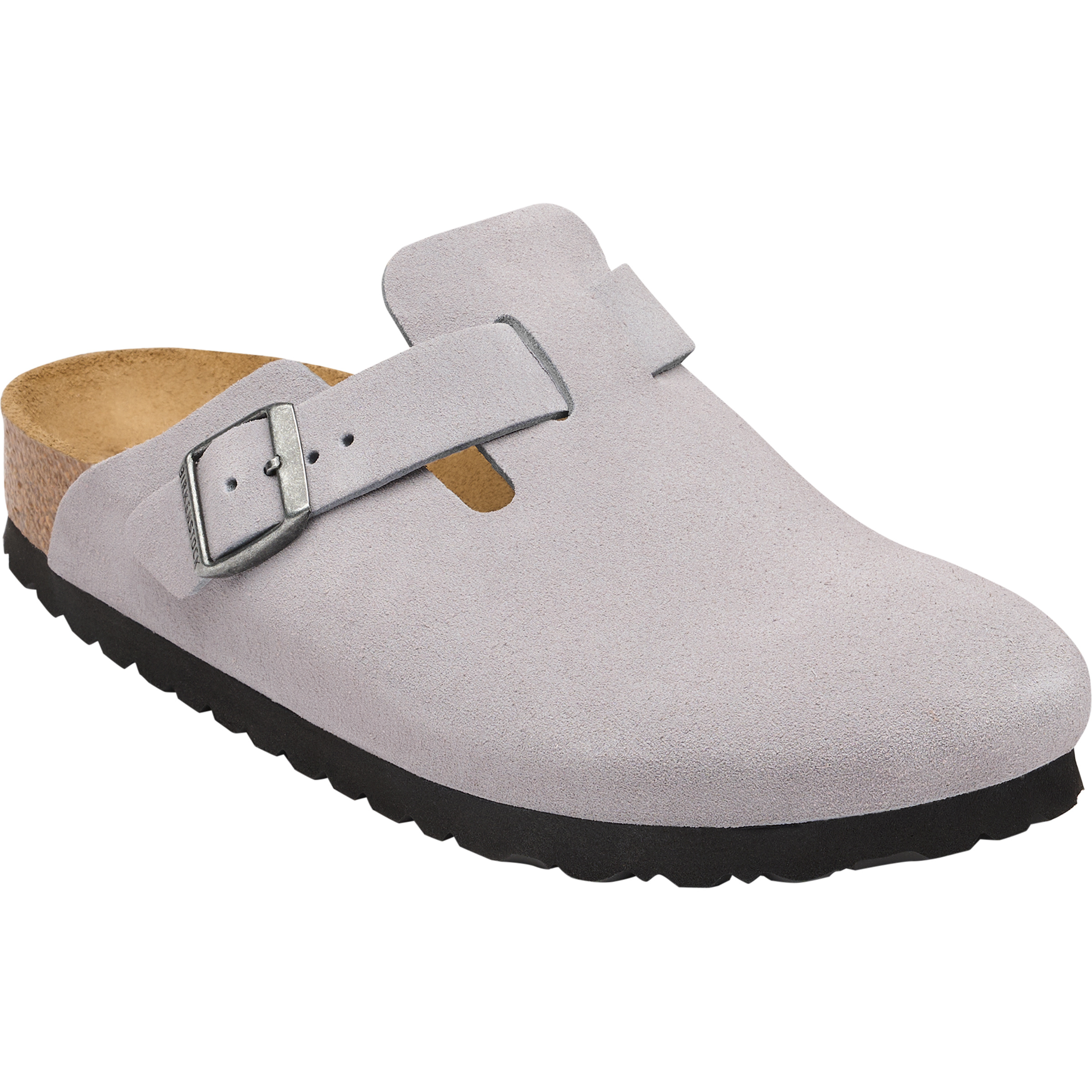 Birkenstock Damen Boston Suede Leather Narrow Sandale