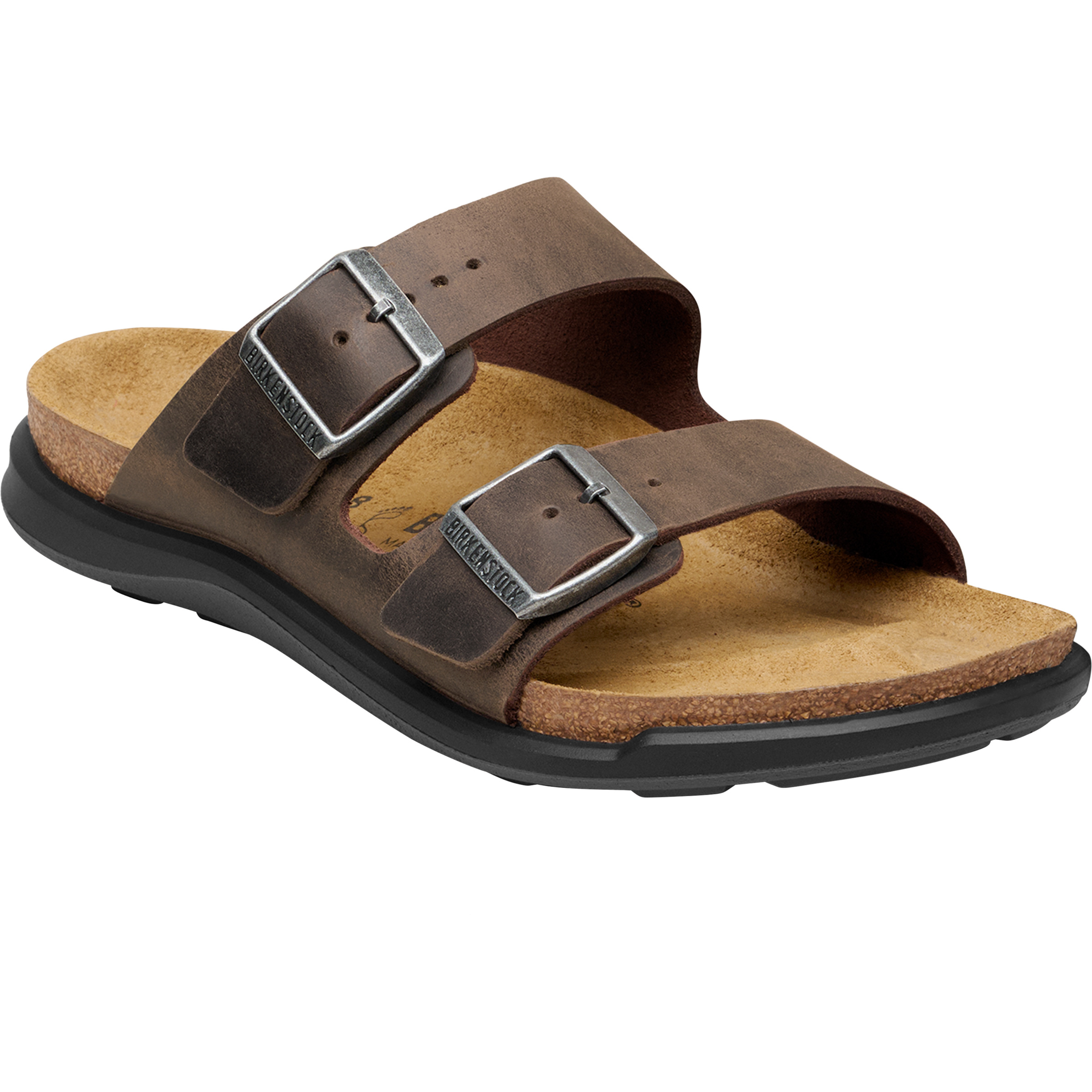 Birkenstock Damen Arizona Crosstown Oiled Leather Regular Sandale
