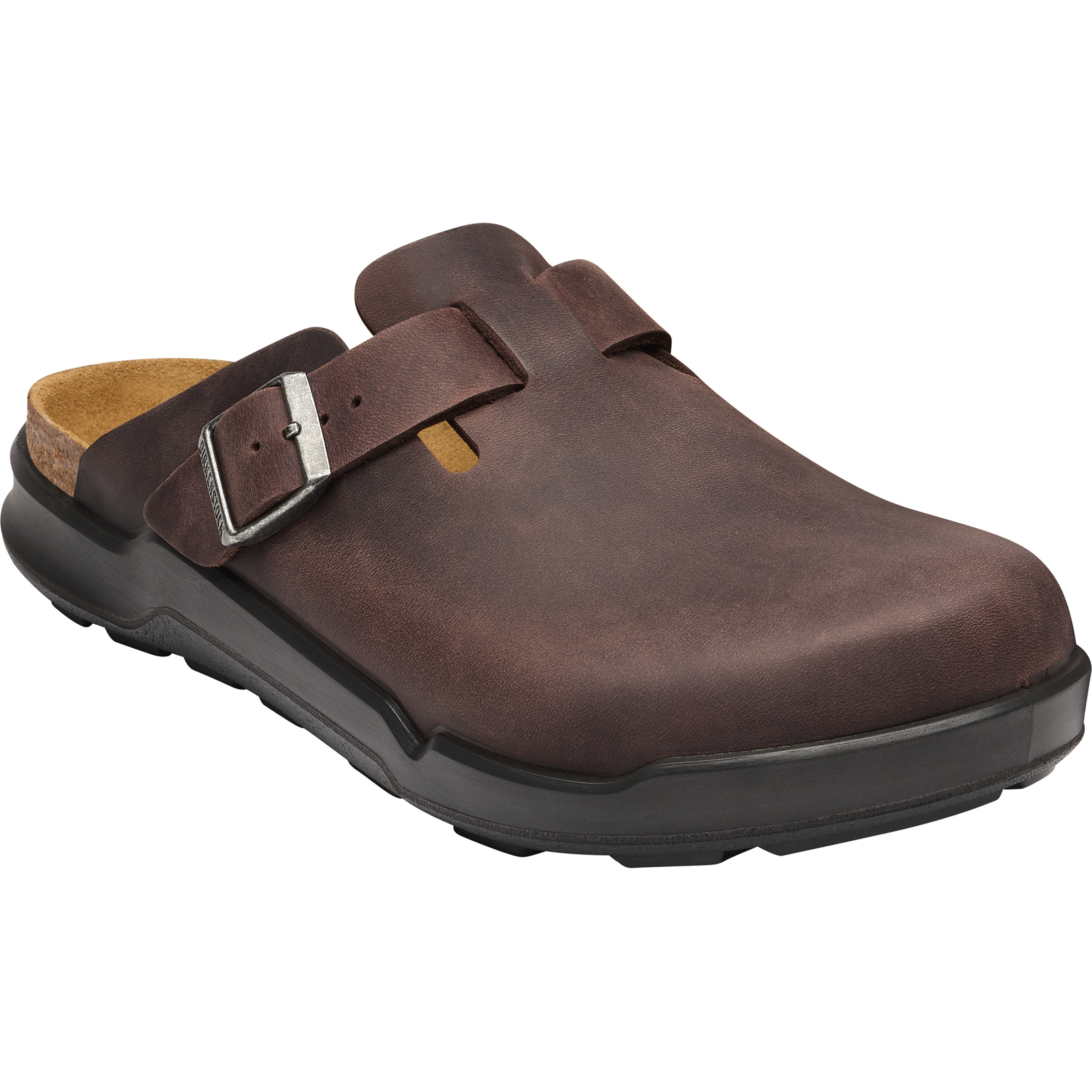 Birkenstock Herren Boston Crosstown Oiled Leather Regular Sandale