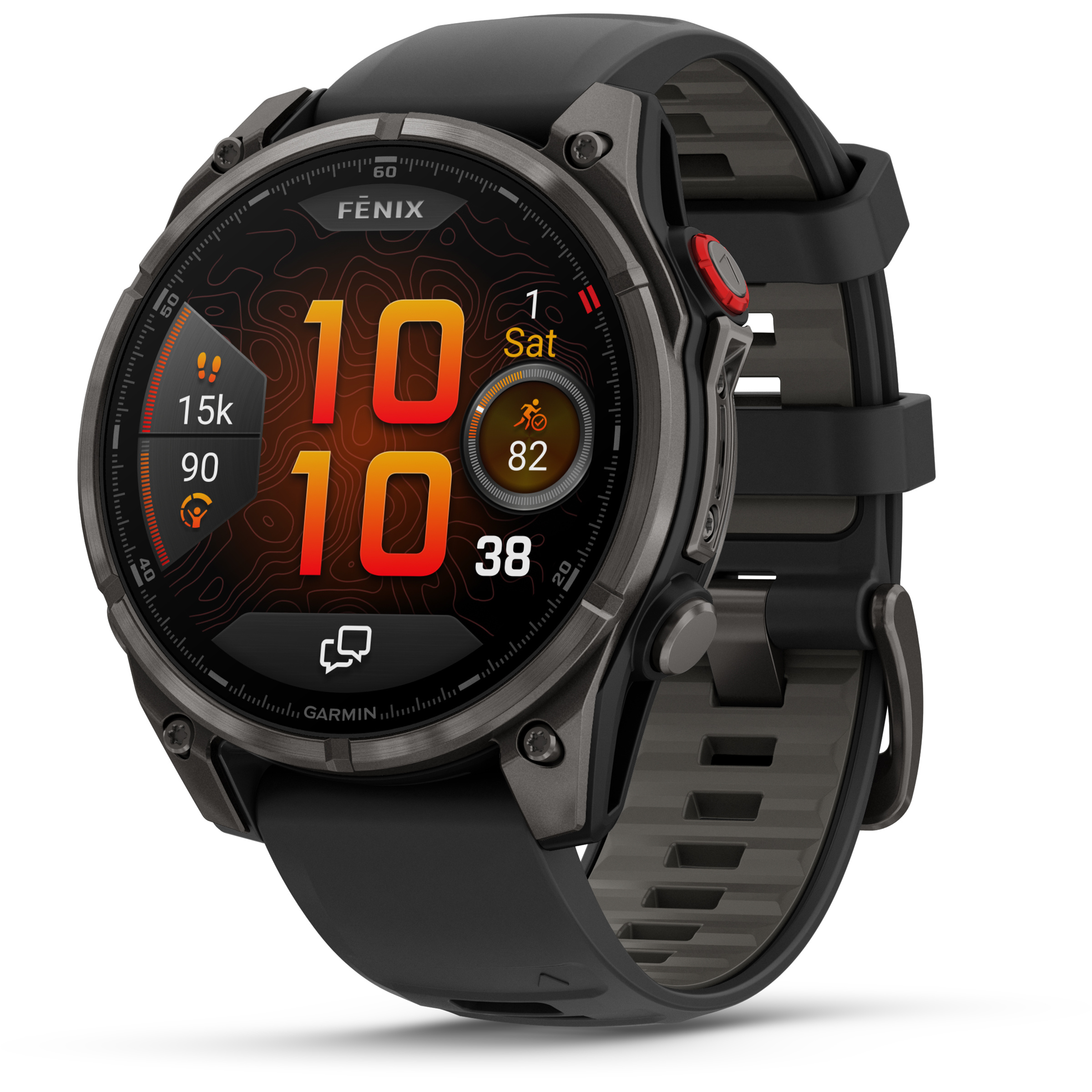 Garmin fēnix® 8 Pro 47mm DLC Titan GPS-Uhr