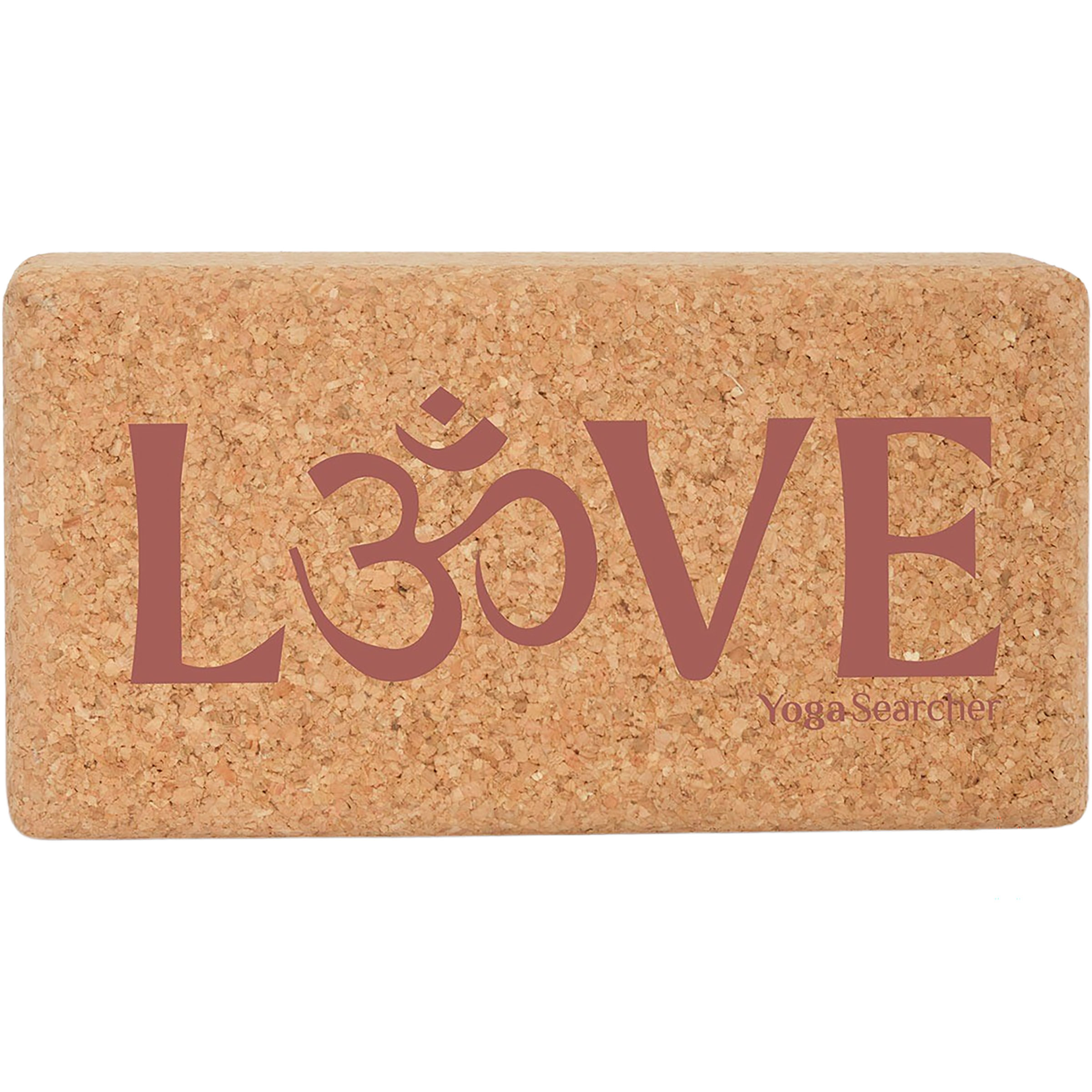 Yoga Searcher Damen Love Block Natural Cork Yogablock