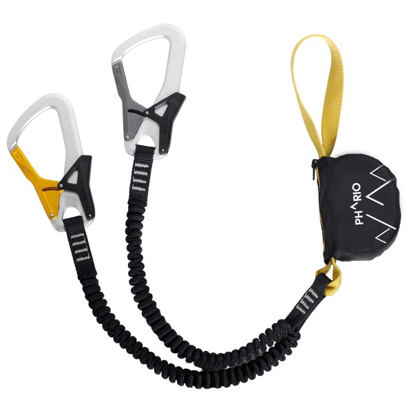Singing Rock - Phario Palm - Klettersteigset schwarz/gelb