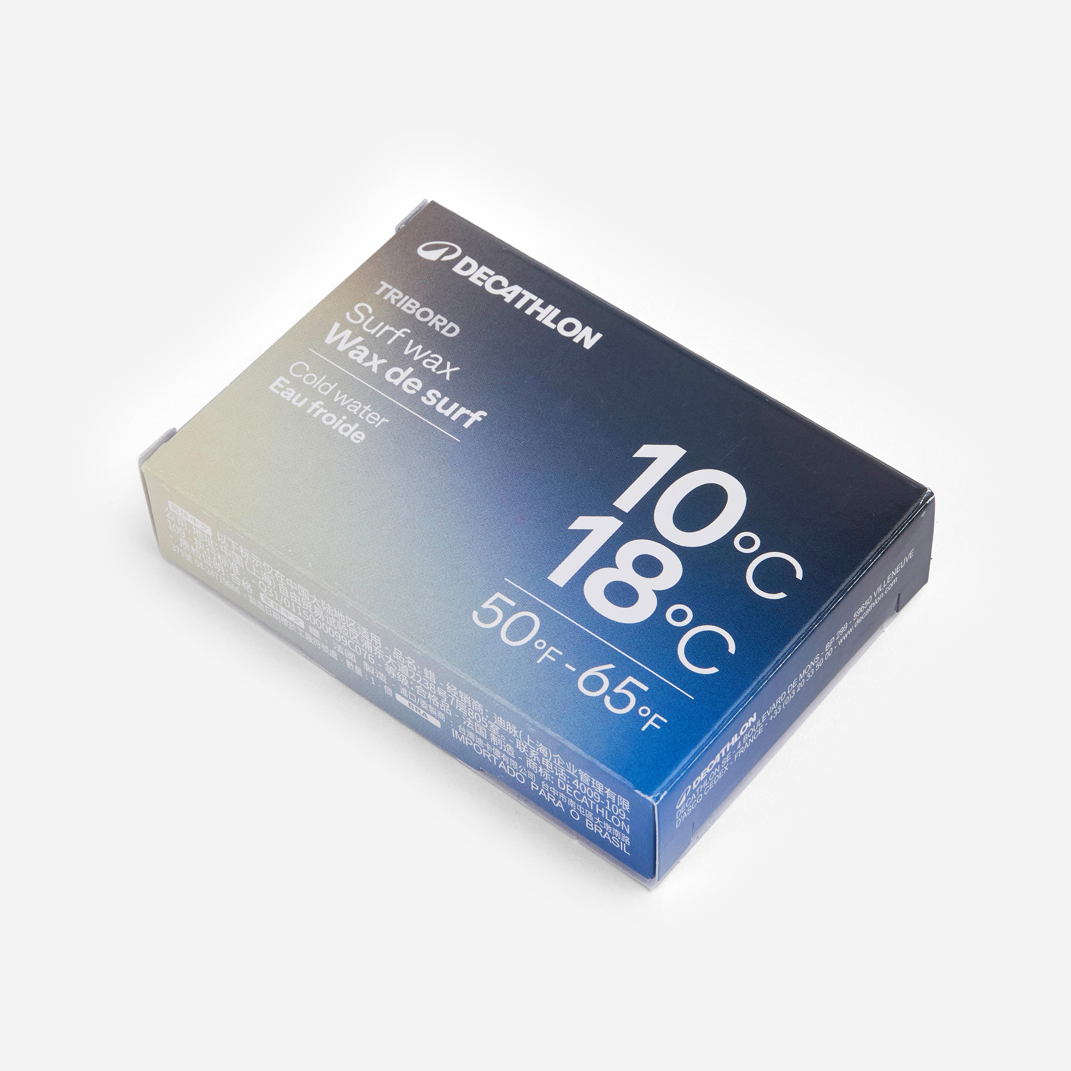 Surfwachs Natural für kaltes Wasser (10 bis 18 °C)