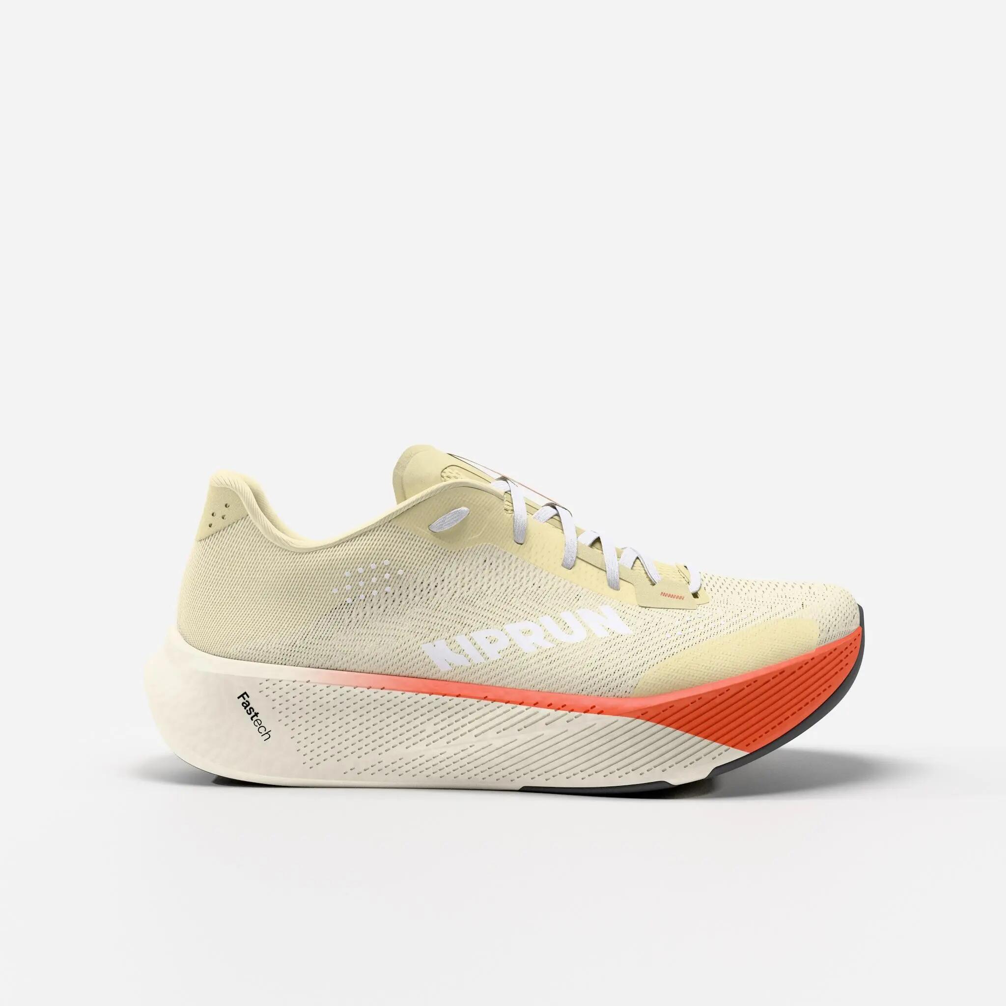 Laufschuhe Straße Damen - Kipride blassgelb