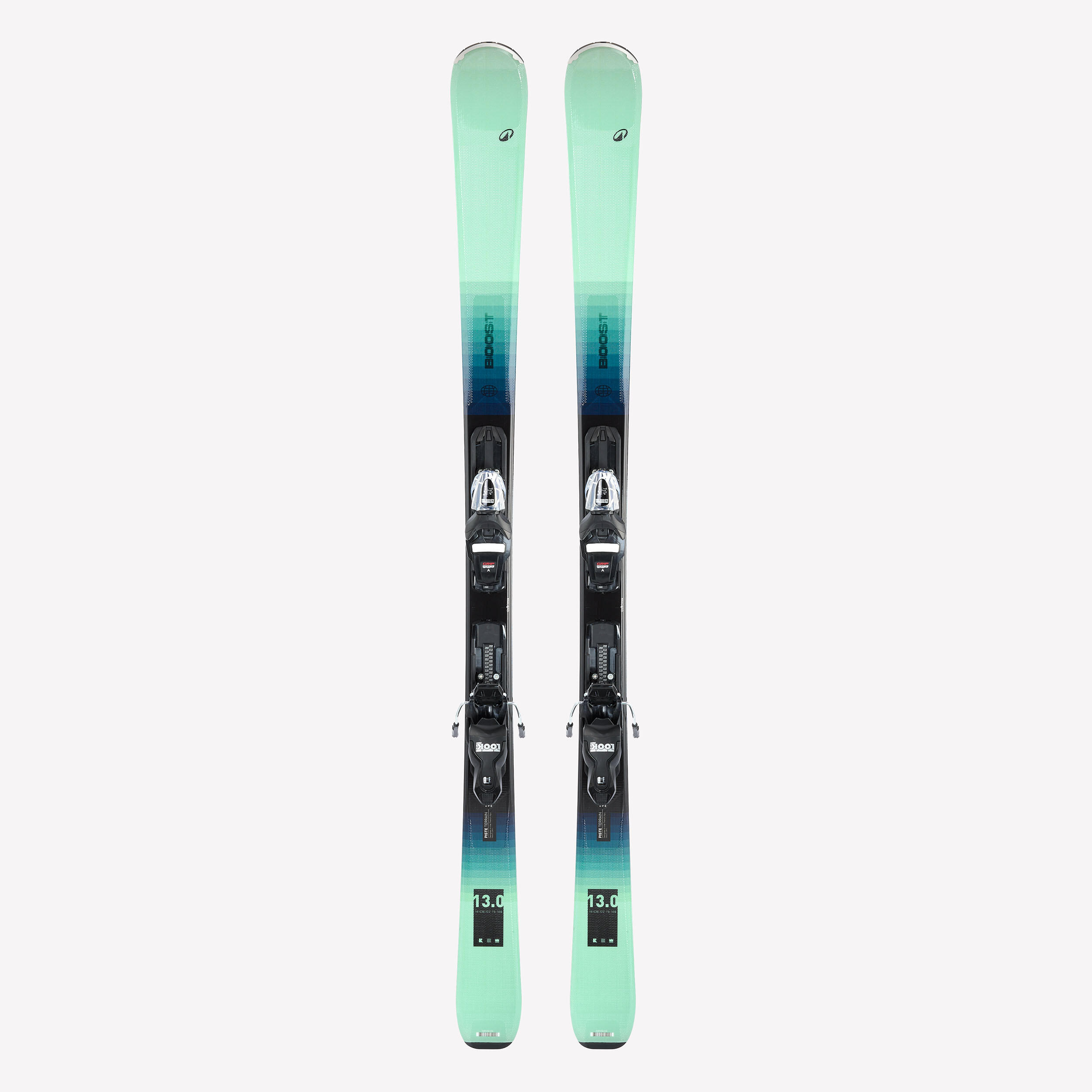 Ski Piste inkl. Bindung Herren - Boost 500 grün