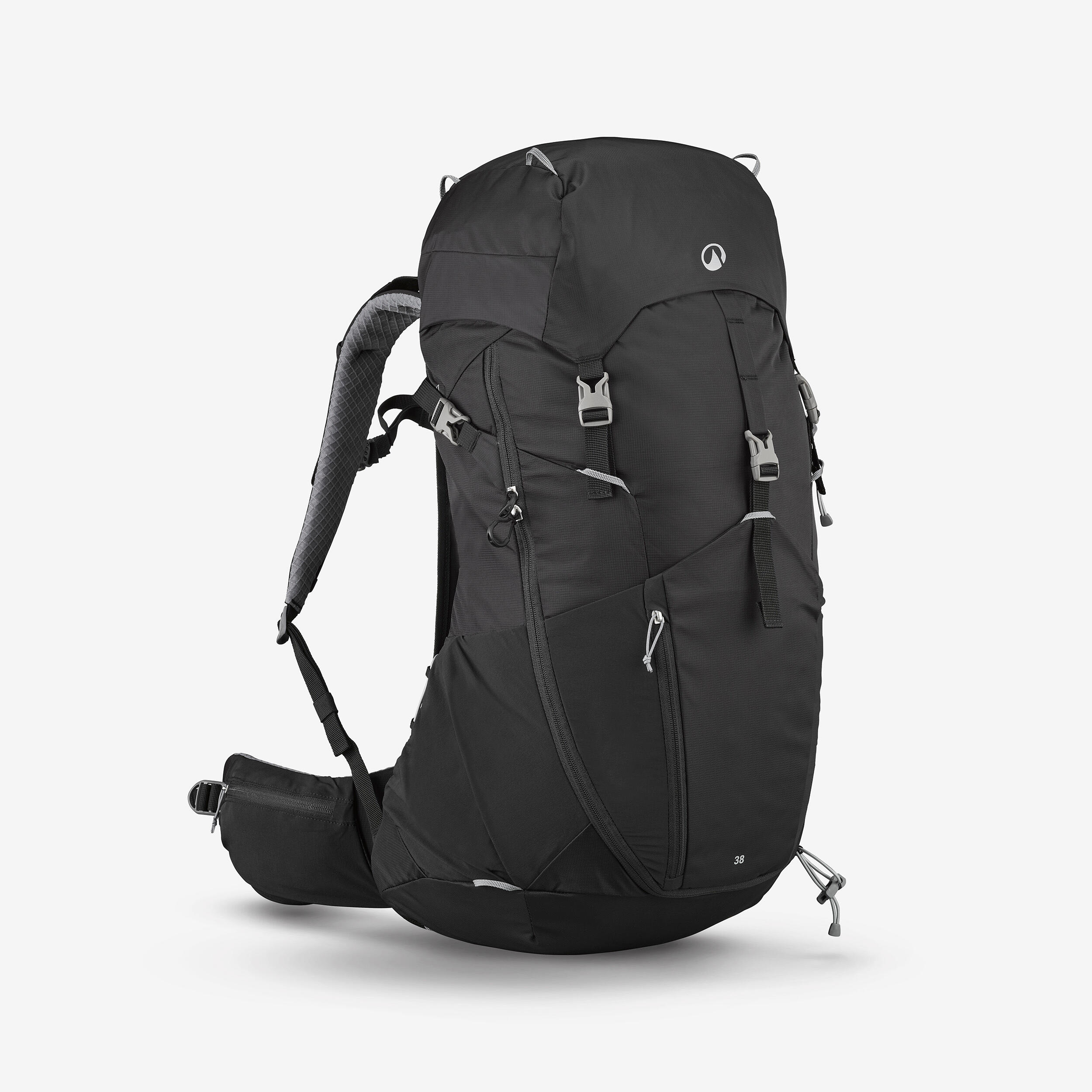 Wanderrucksack - MH500 38 l schwarz
