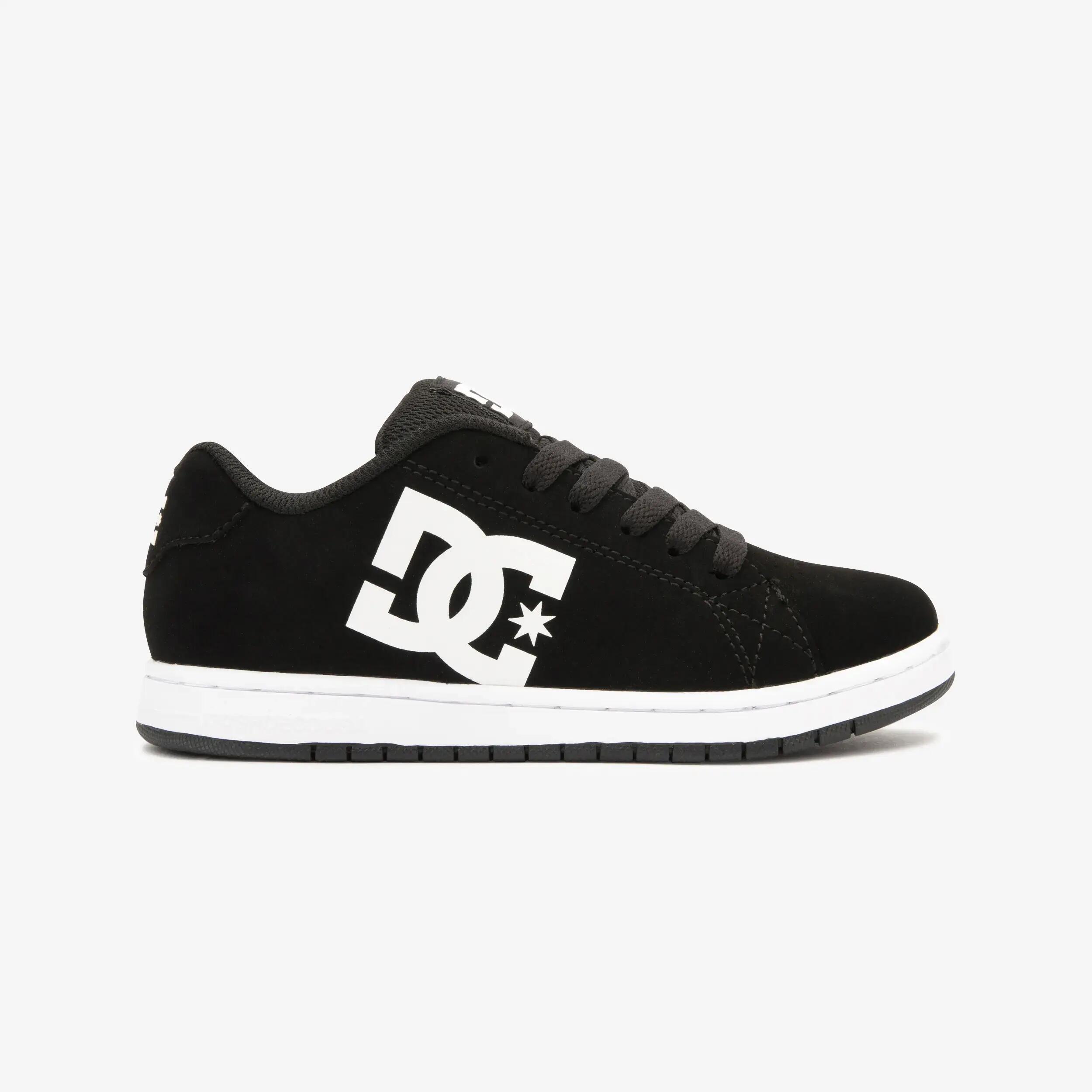 Skateschuhe Kinder DC Graveler schwarz/weiß