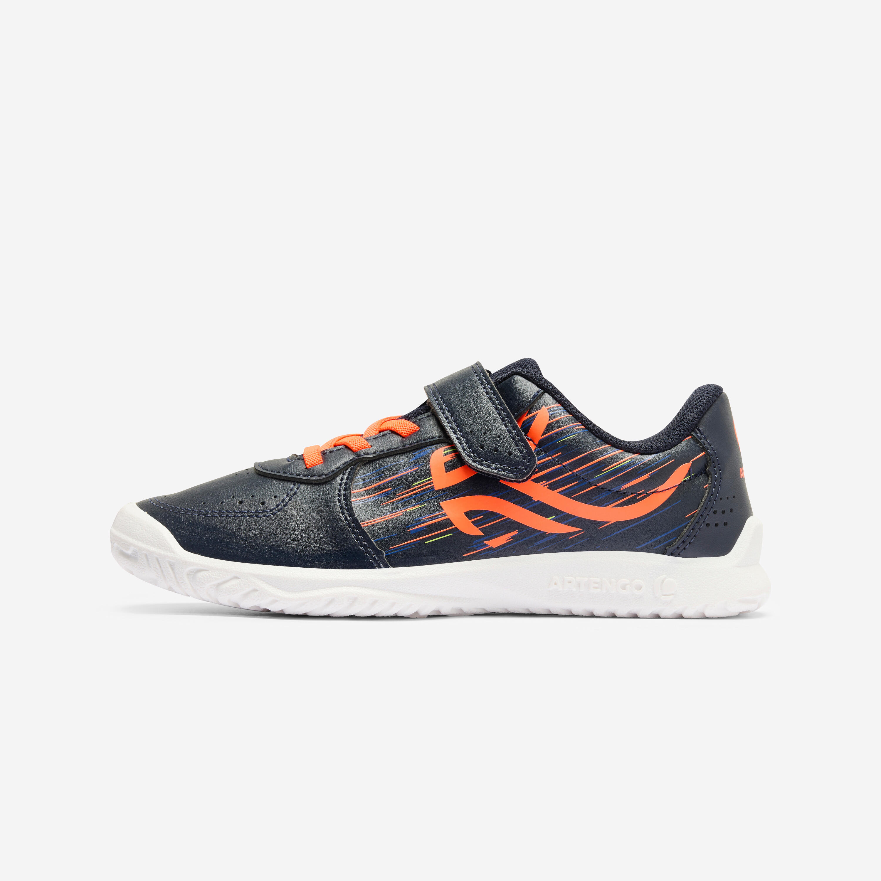 Kinder Sportschuhe - TS130 mit Klettverschluss blau/orange