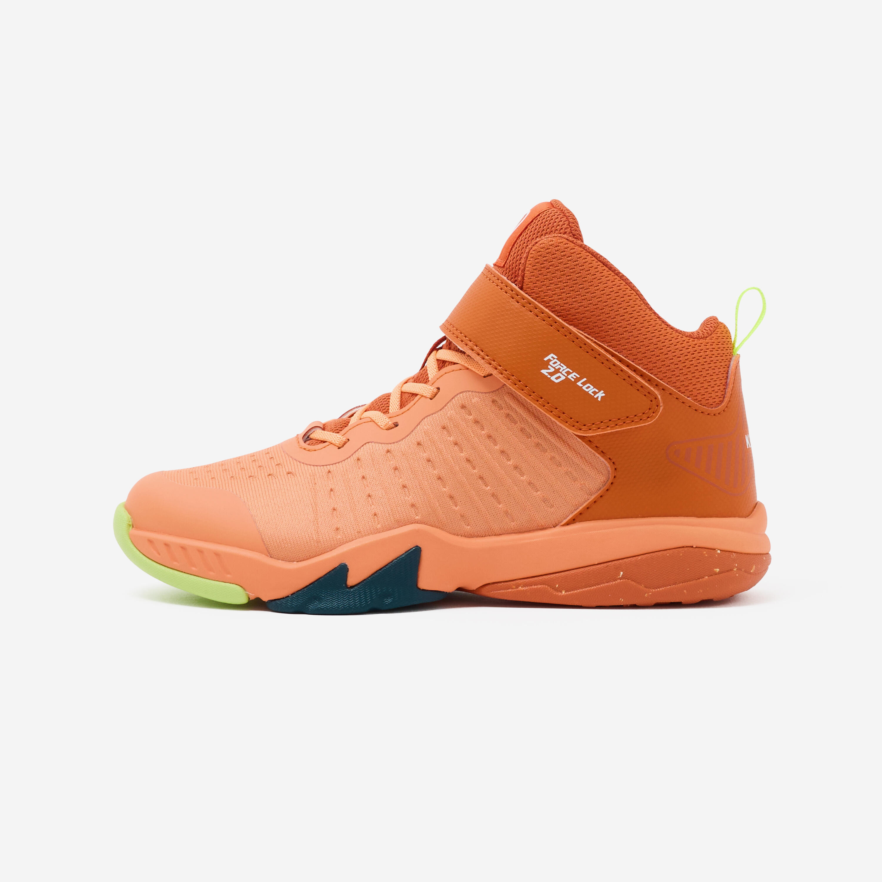 Kinder Basketball Schuhe hoch - SS500 High Junior orange