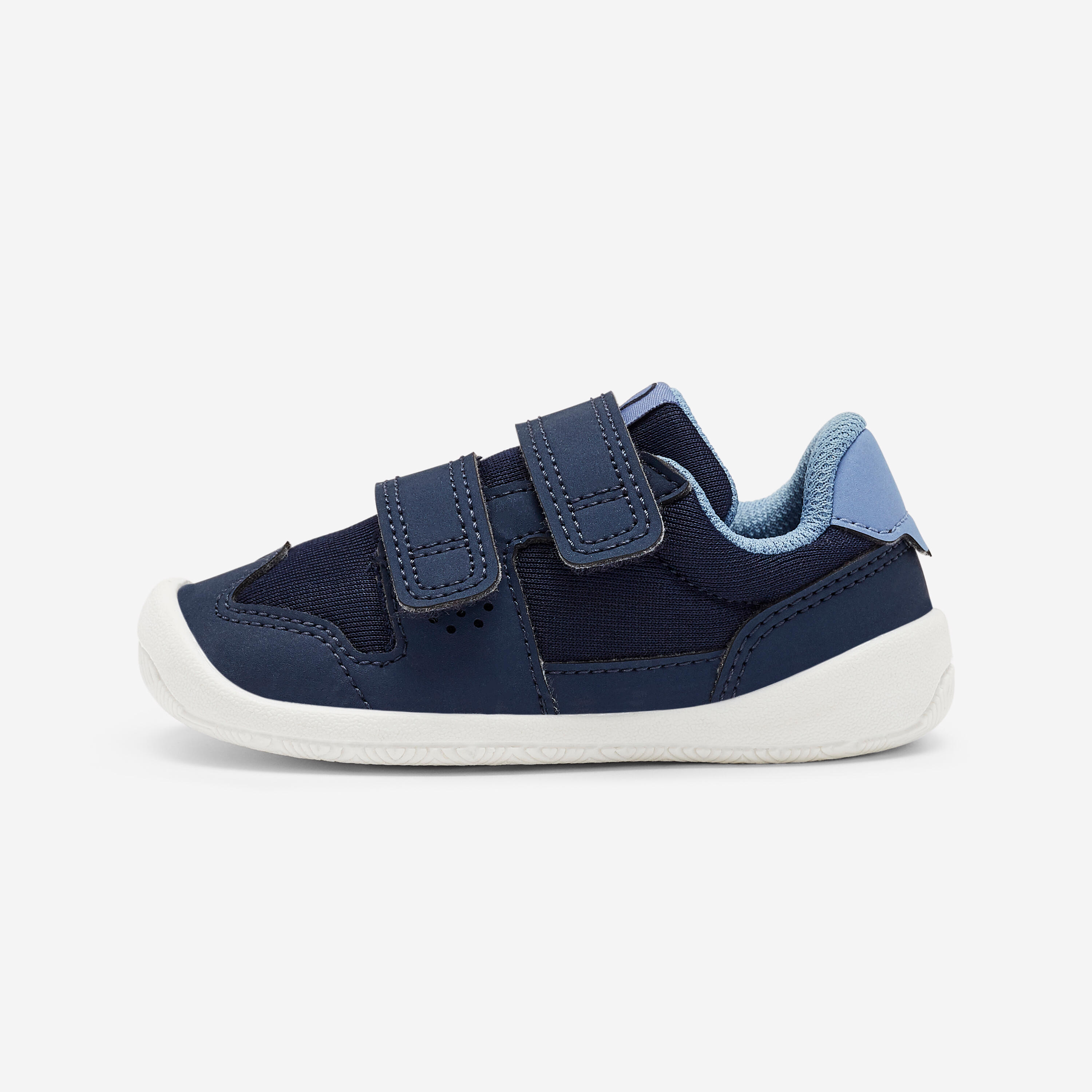 Barfußschuhe Babys/Kleinkinder leicht - Crawler First blau