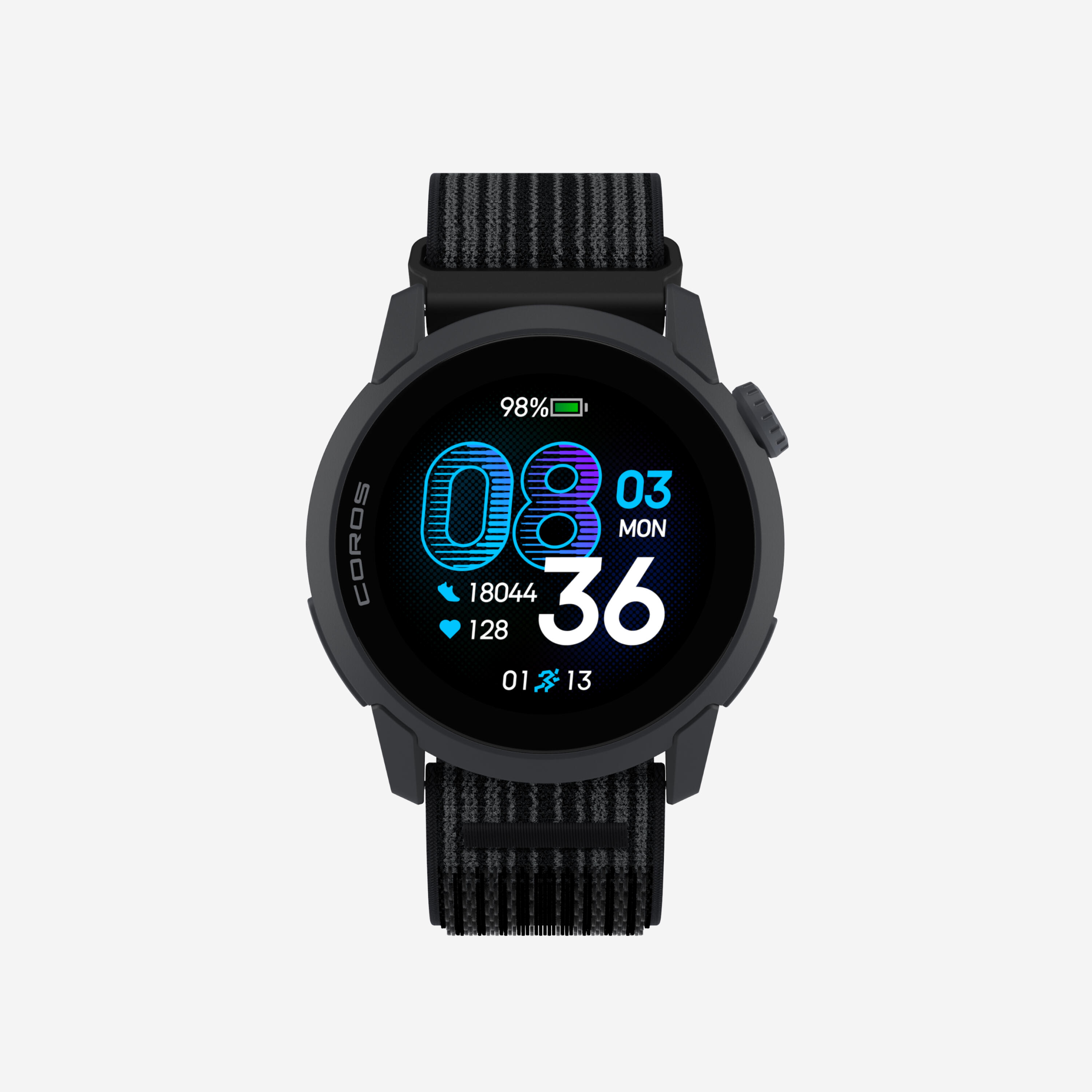 Pace 4 GPS Uhr schwarz