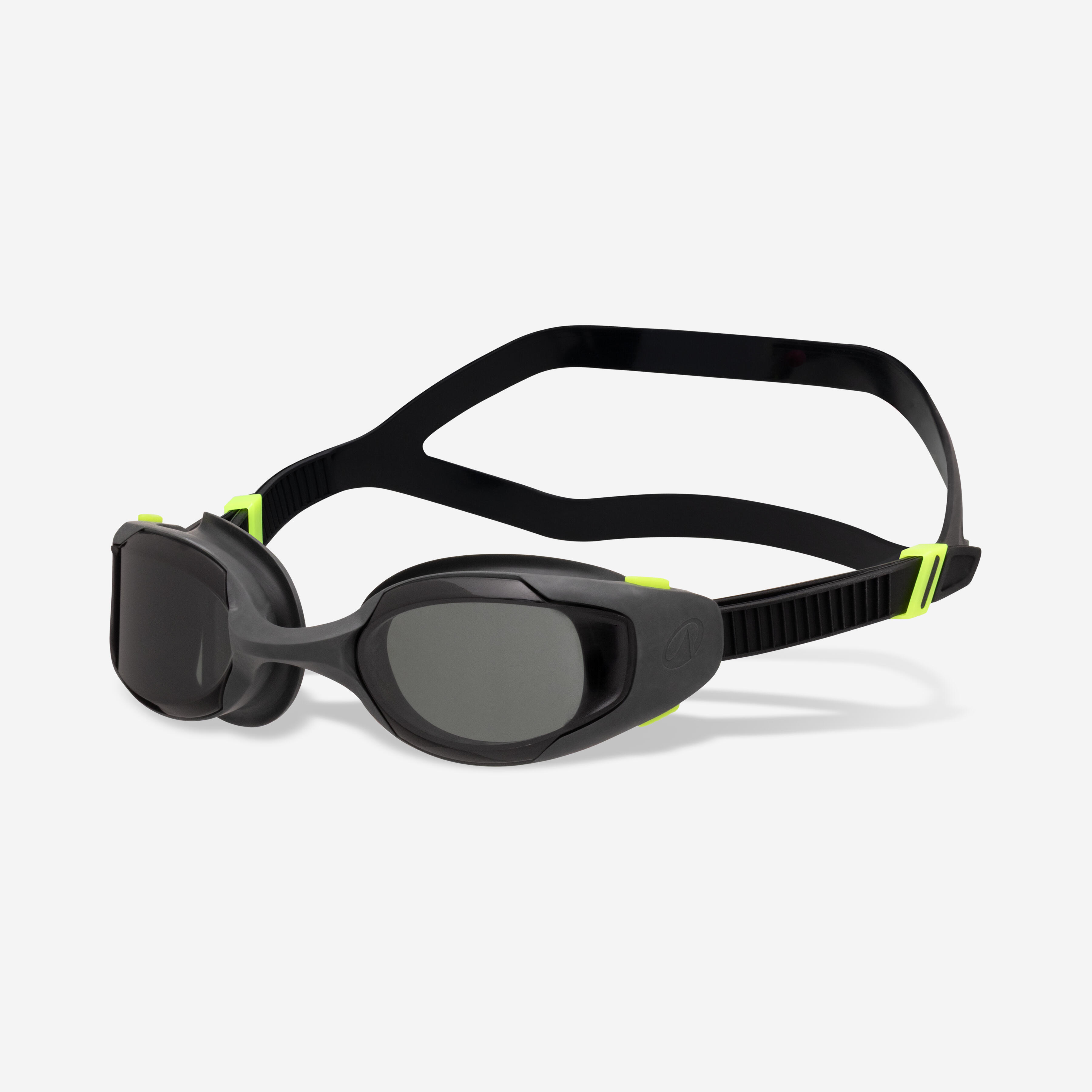 Schwimmbrille polarisiert neuer Antibeschlagschutz - Spirit Pola grau/schwarz