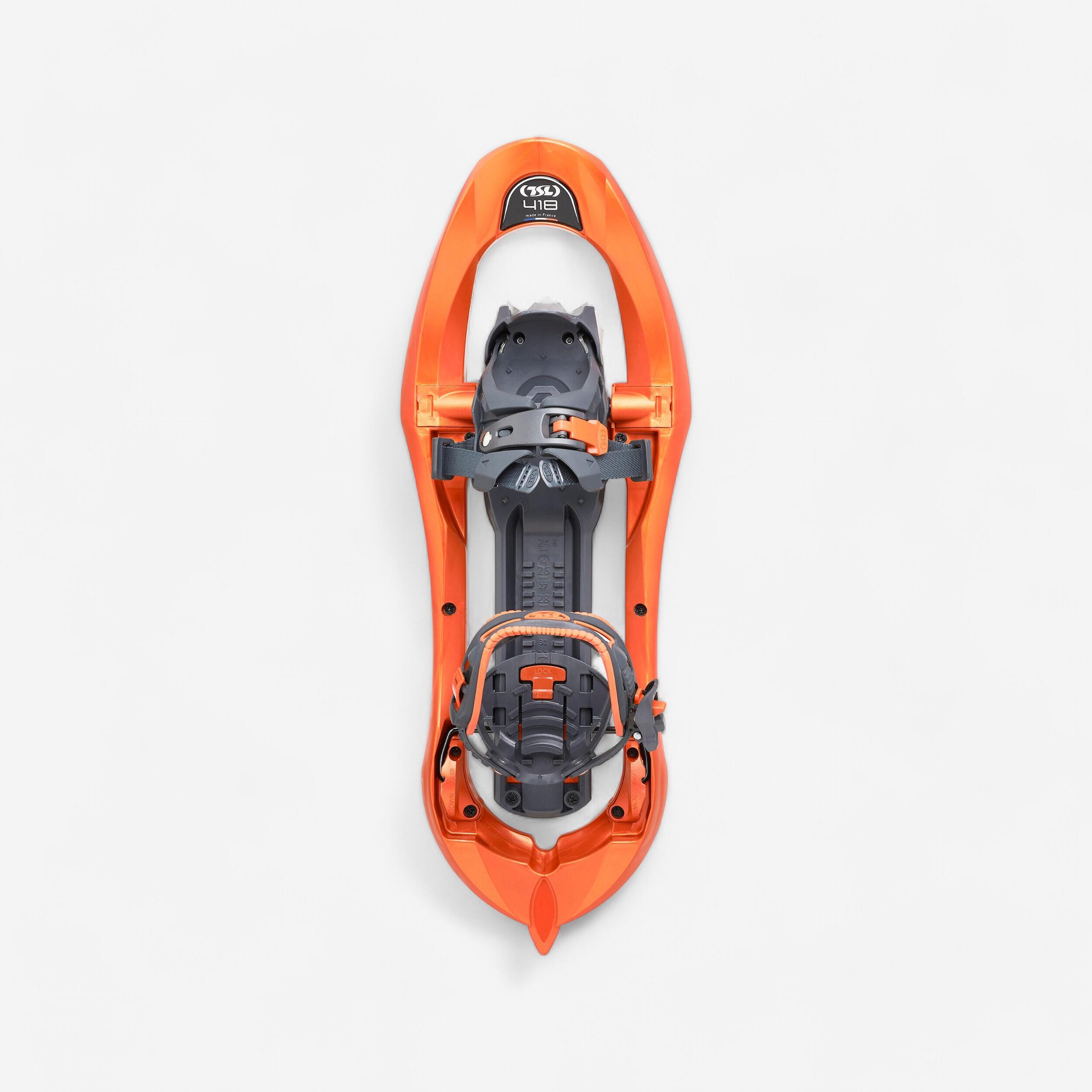 Schneeschuhe TSL 418 Up & Down Grip kleiner Rahmen orange