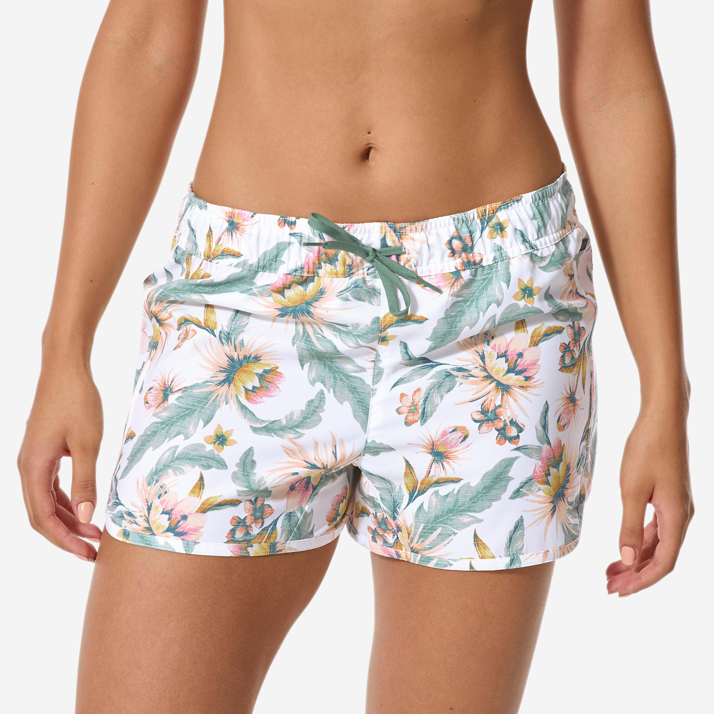 Boardshorts Damen Tini Belly weiß