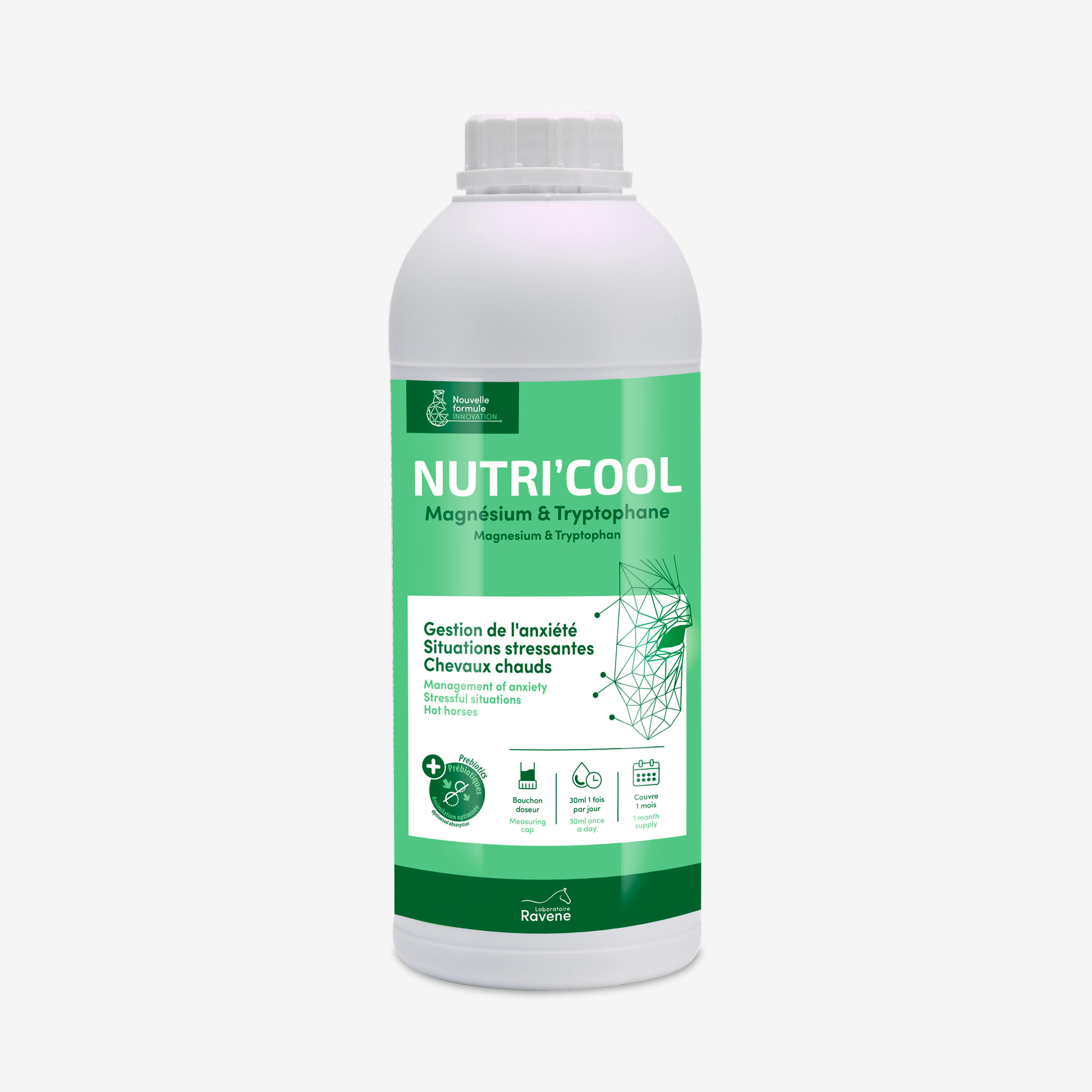 Futtermittelergänzung Pferd/Pony Nutri'Cool 900 ml