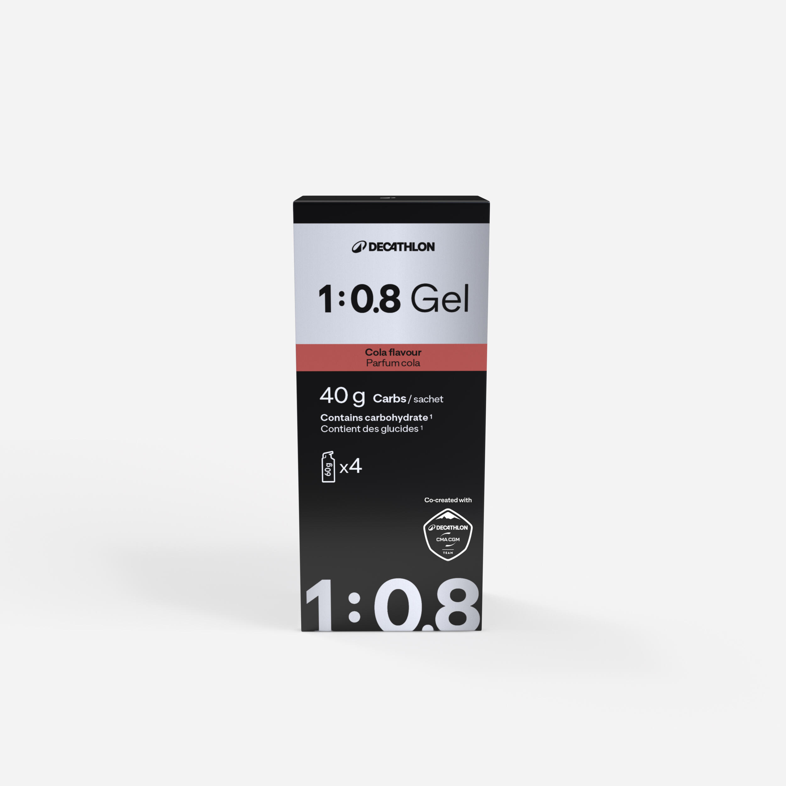 Gel 1:0,8 Cola Co-Produktion Decathlon CMA CGM 4 Stück