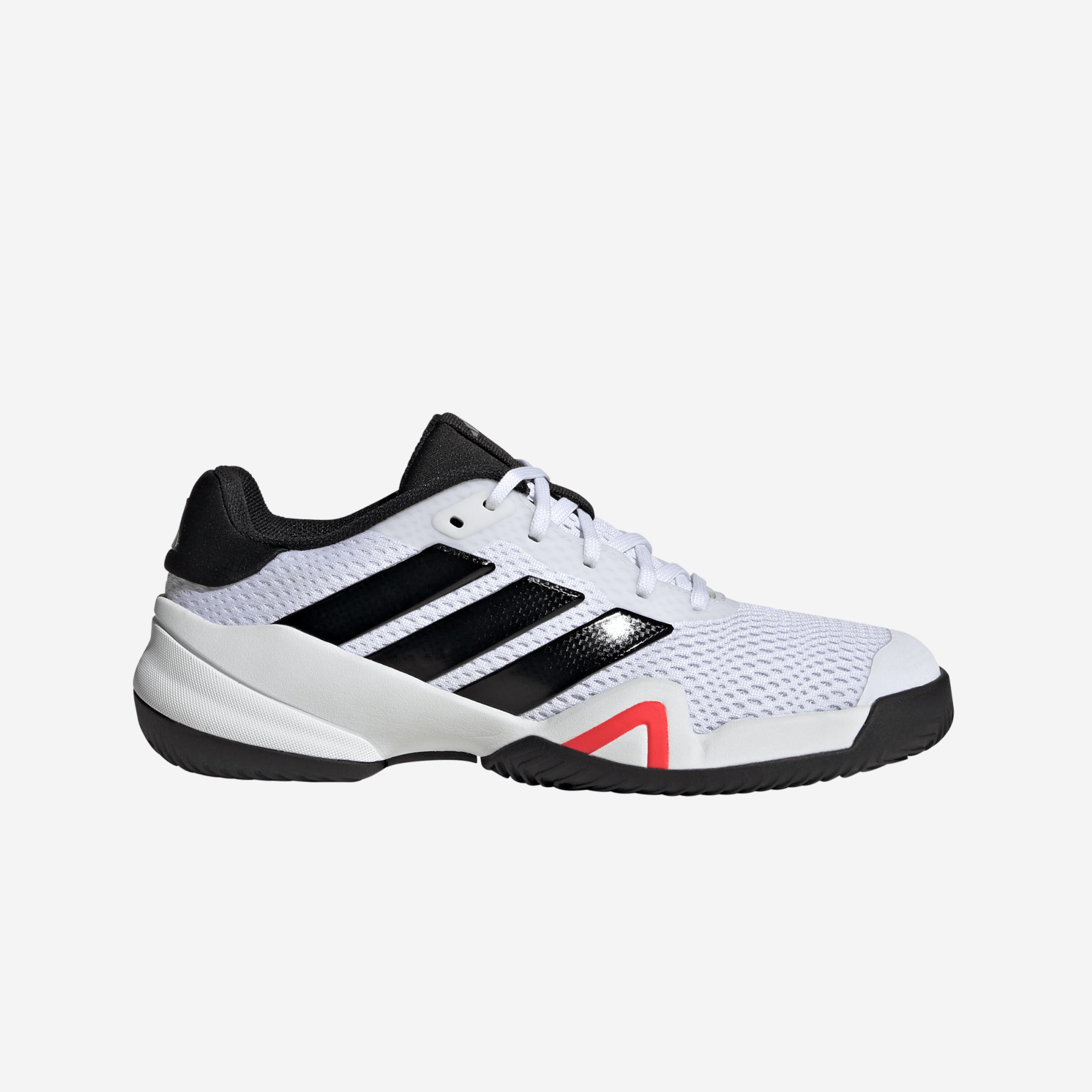 Kinder Tennisschuhe Multicourt - Barricade JR weiß/schwarz