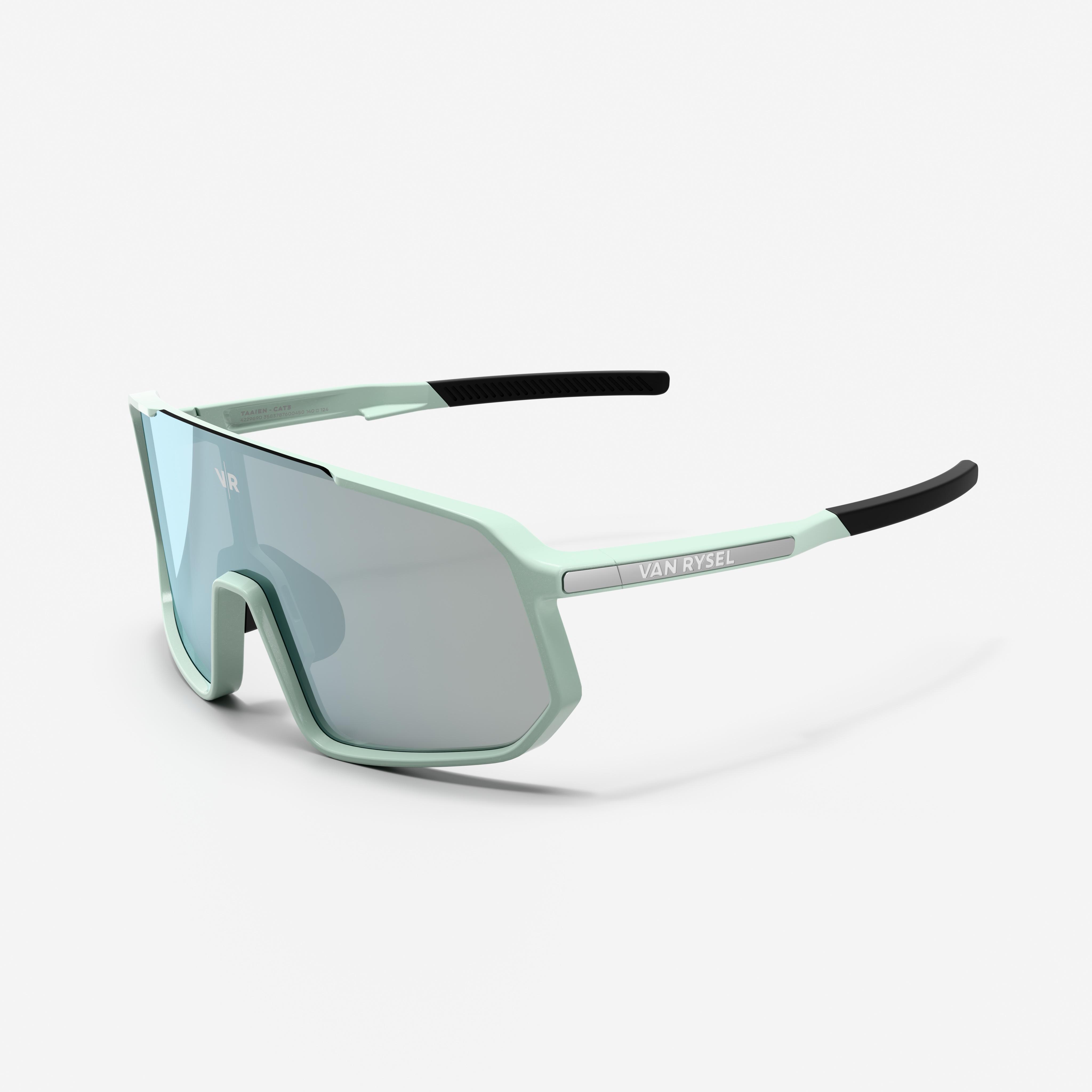 Fahrrad Brille Kategorie 3 Taaien grün
