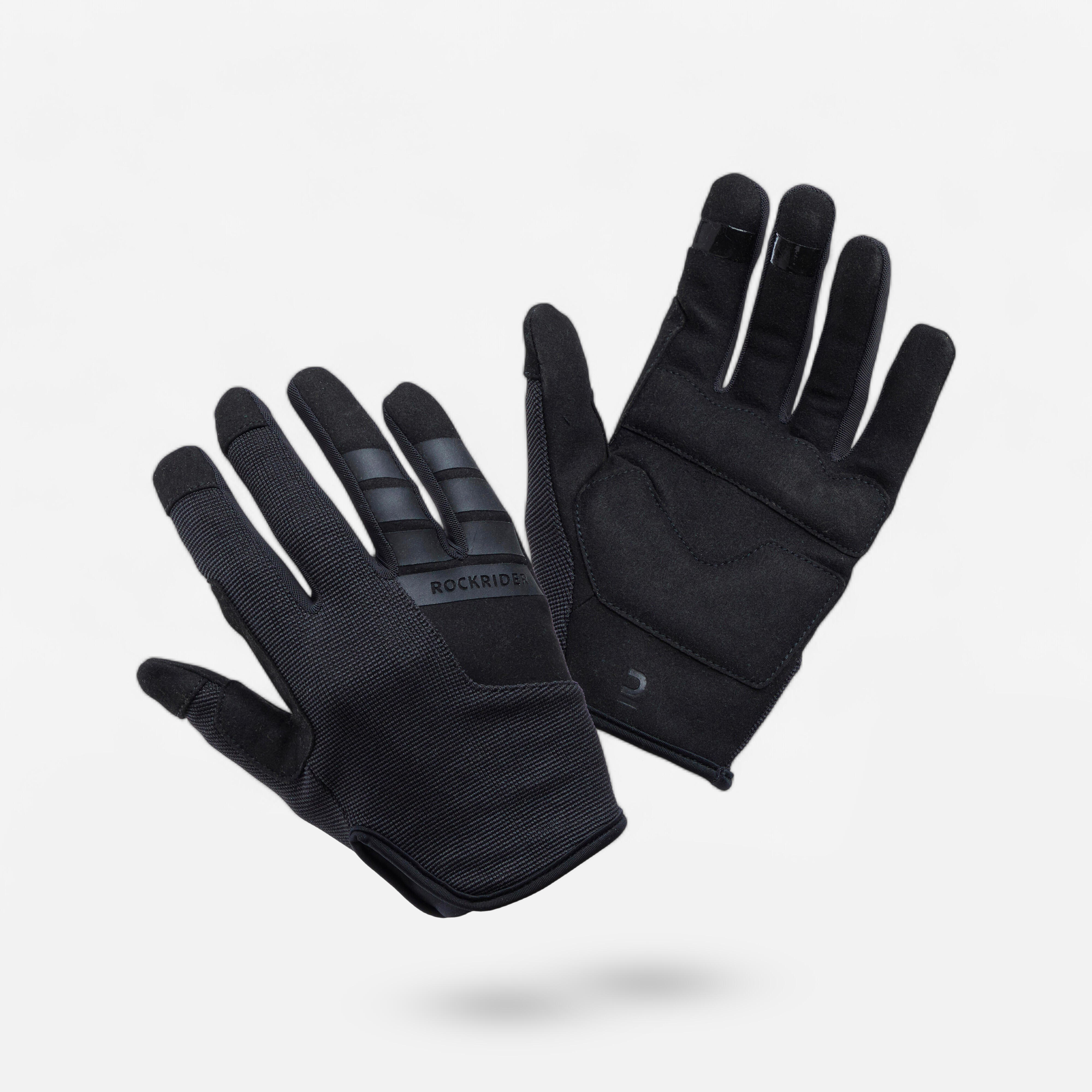 Kinder Fahrrad Handschuhe Sommer schwarz