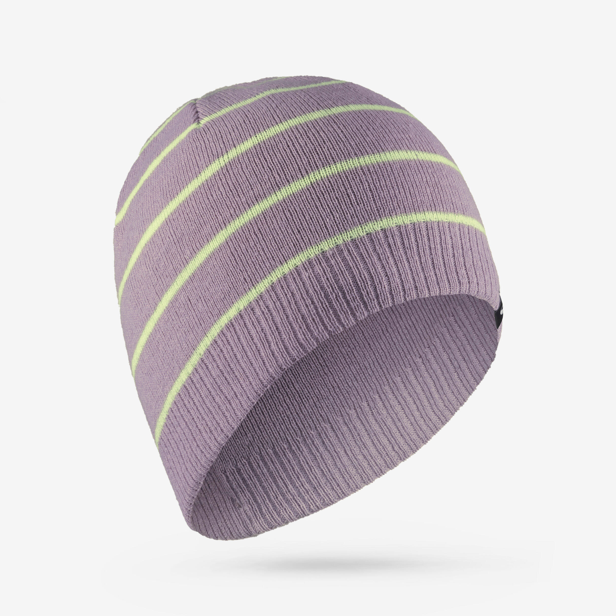 Mütze Erwachsene - Simple 100 violett/gelb